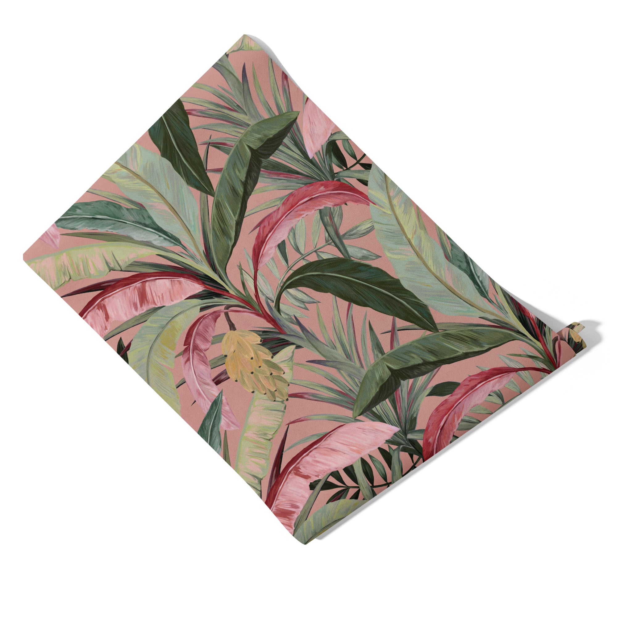 Carta da Parati Foresta Rosa per Rivestimento di Armadi e Cassetti - 4 fogli - 2,80 mq