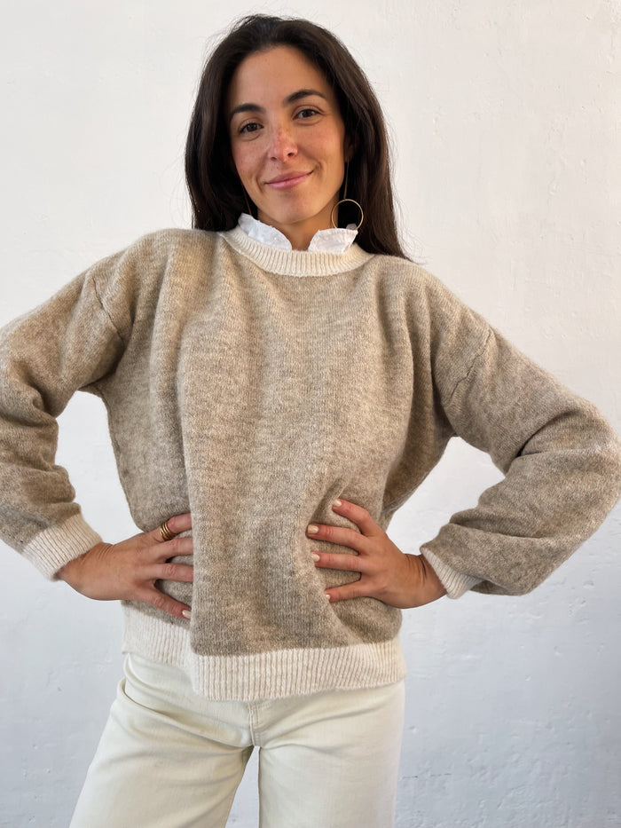 Maglione Beige Sofia