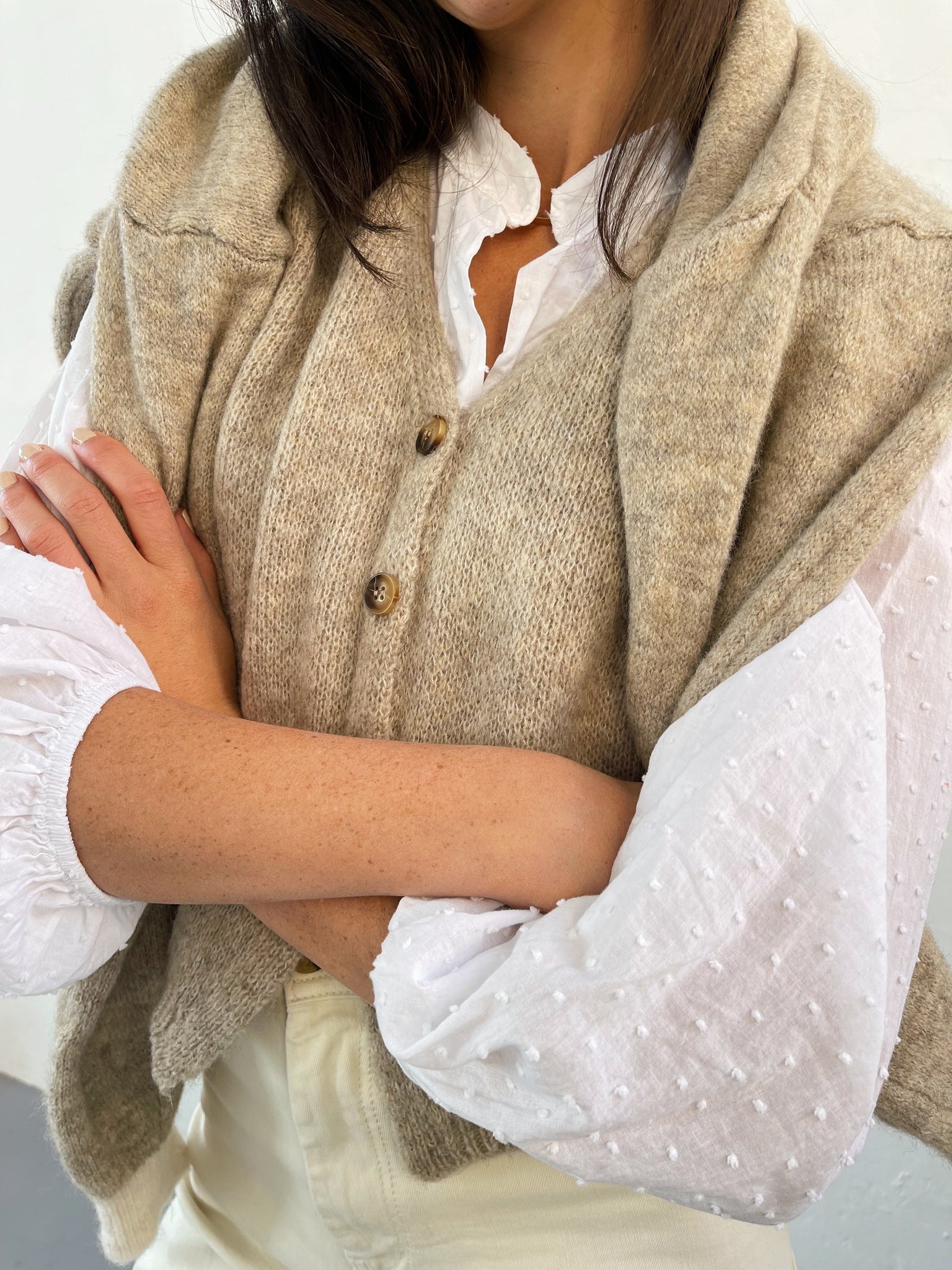 Maglione beige Sofia