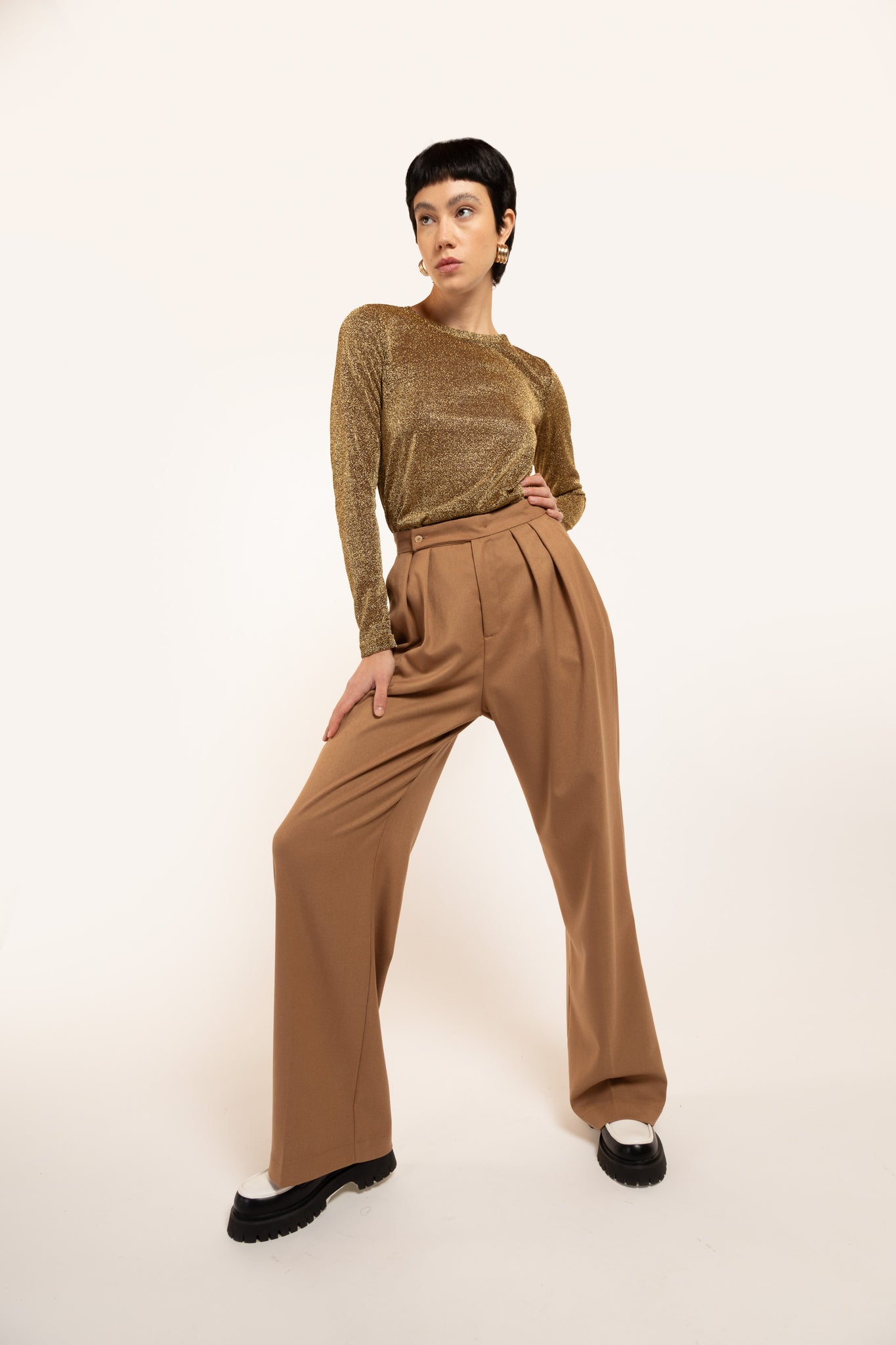 Pamplona Twill Camel - Luce Studio