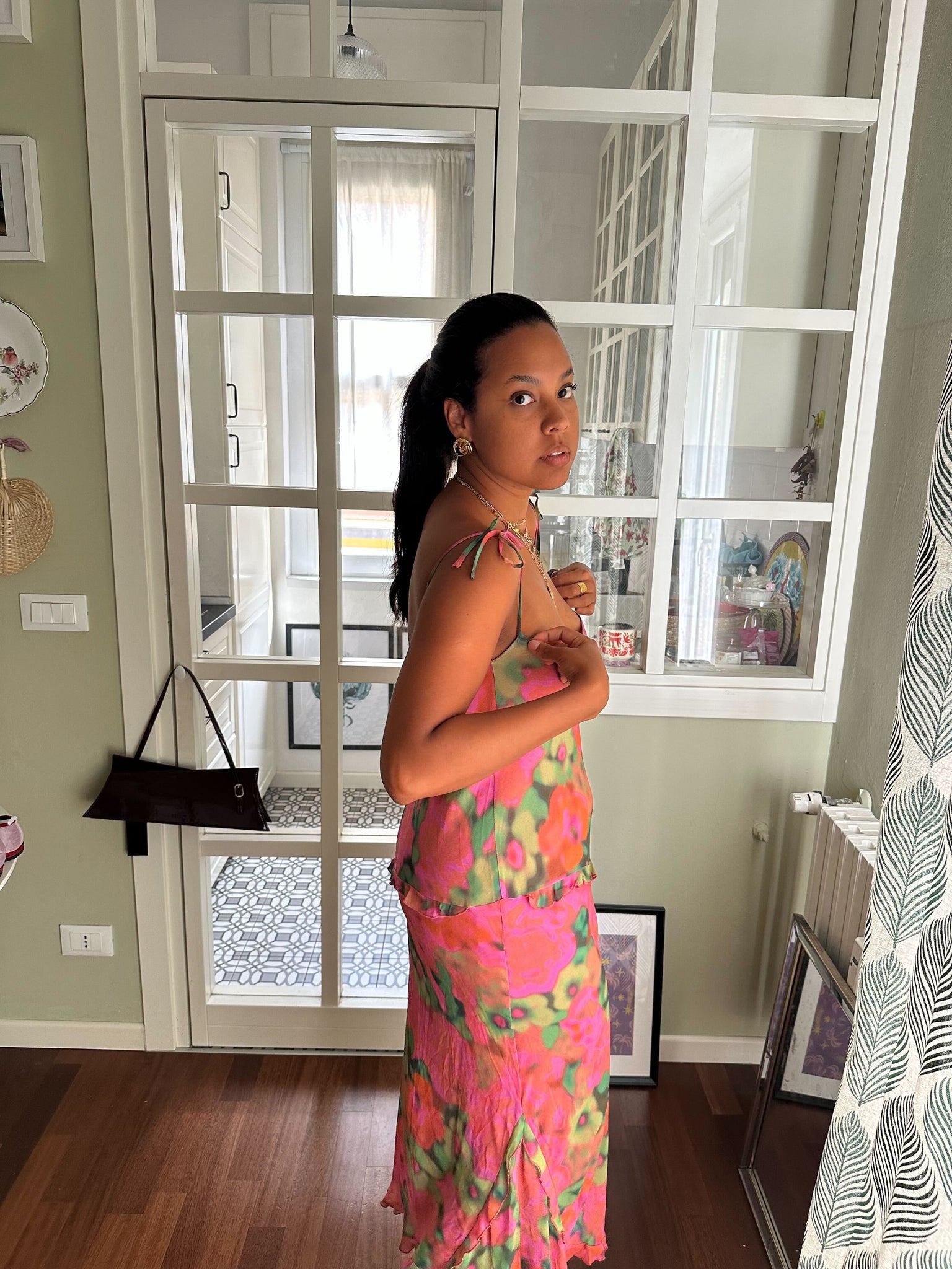 Garden Ecstasy Dress - Carmen Says