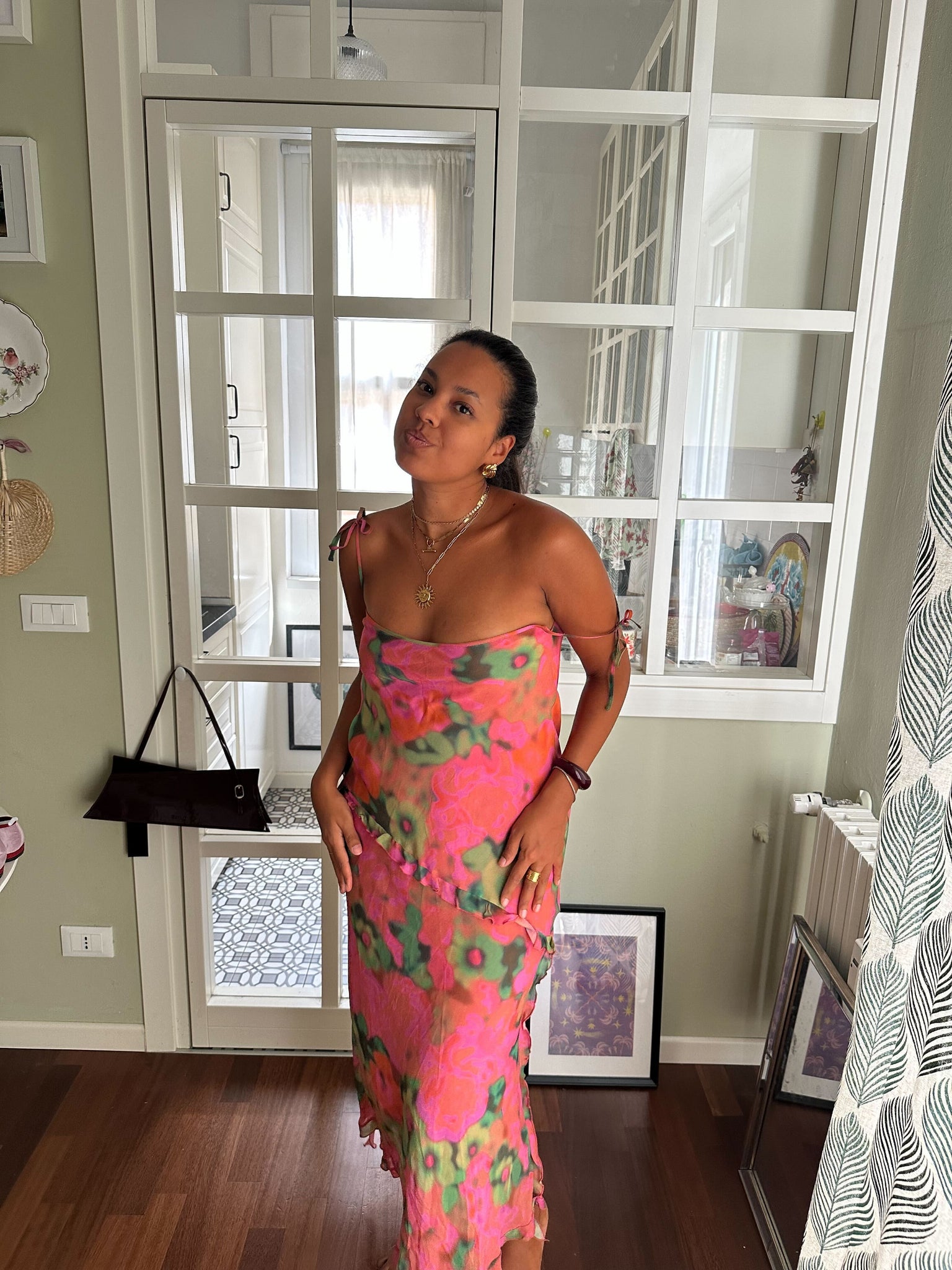 Garden Ecstasy Dress - Carmen Says
