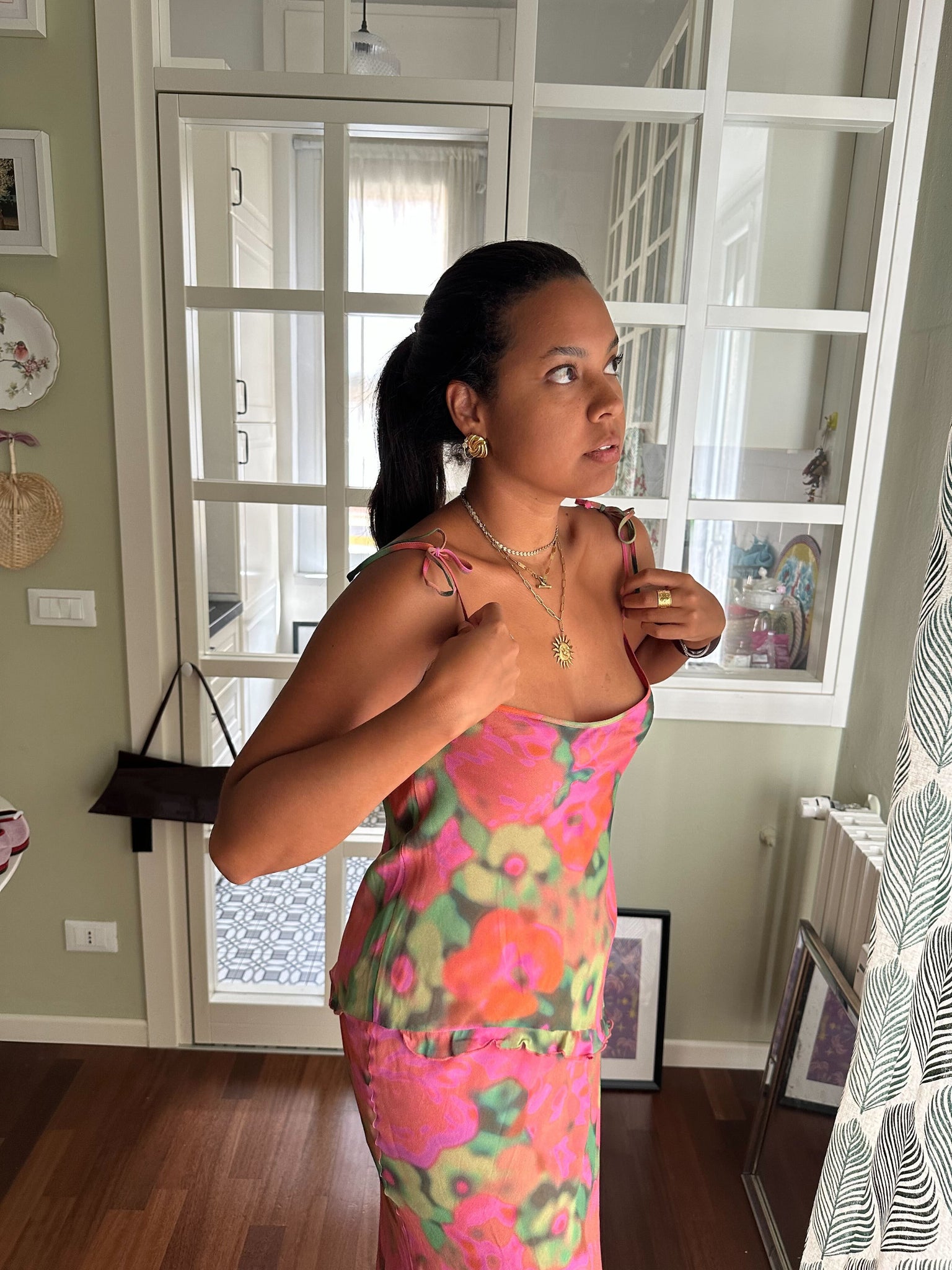 Garden Ecstasy Dress - Carmen Says