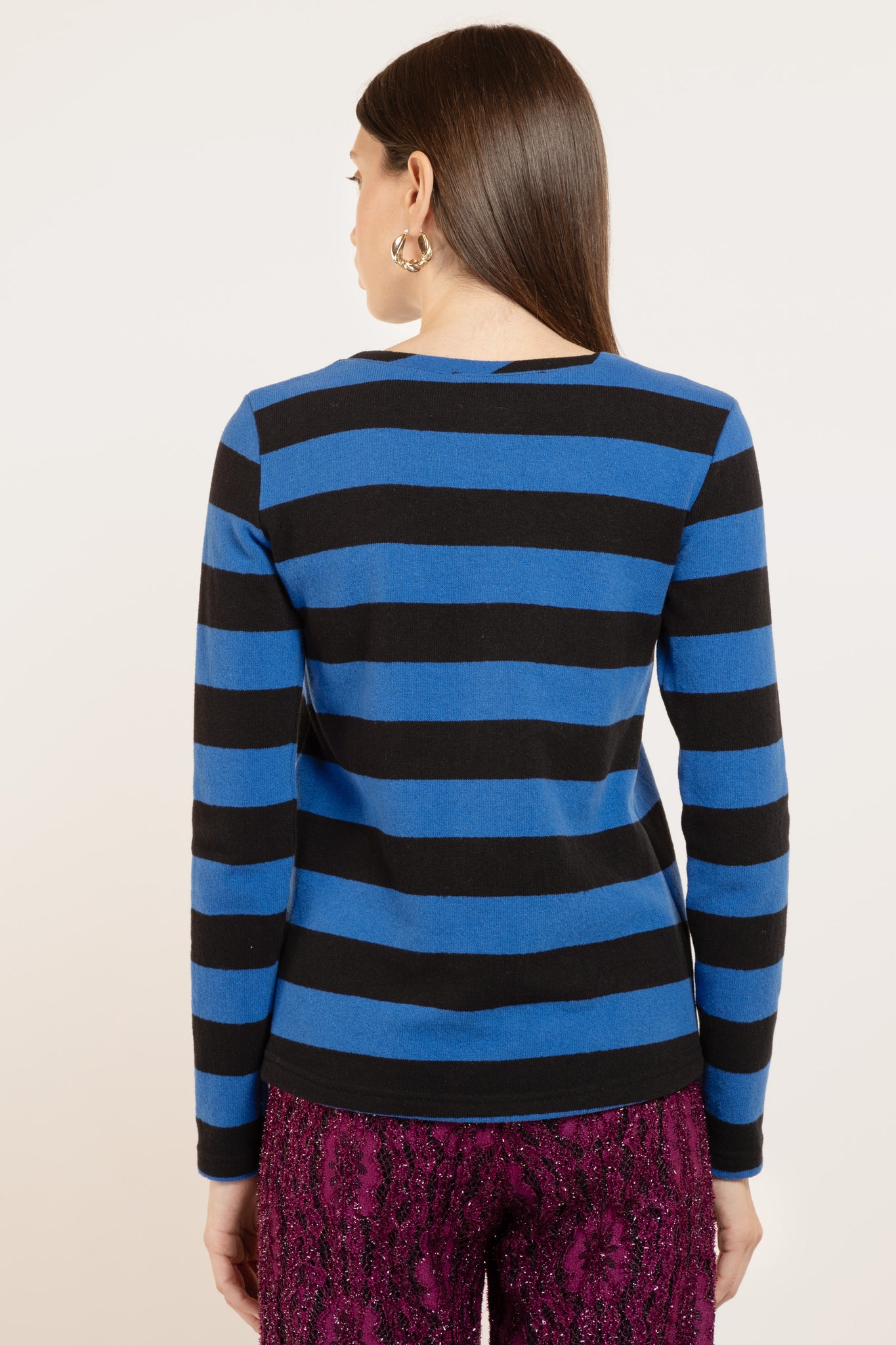 MADAGASCAR STRIPES NERO/BLUETTE
