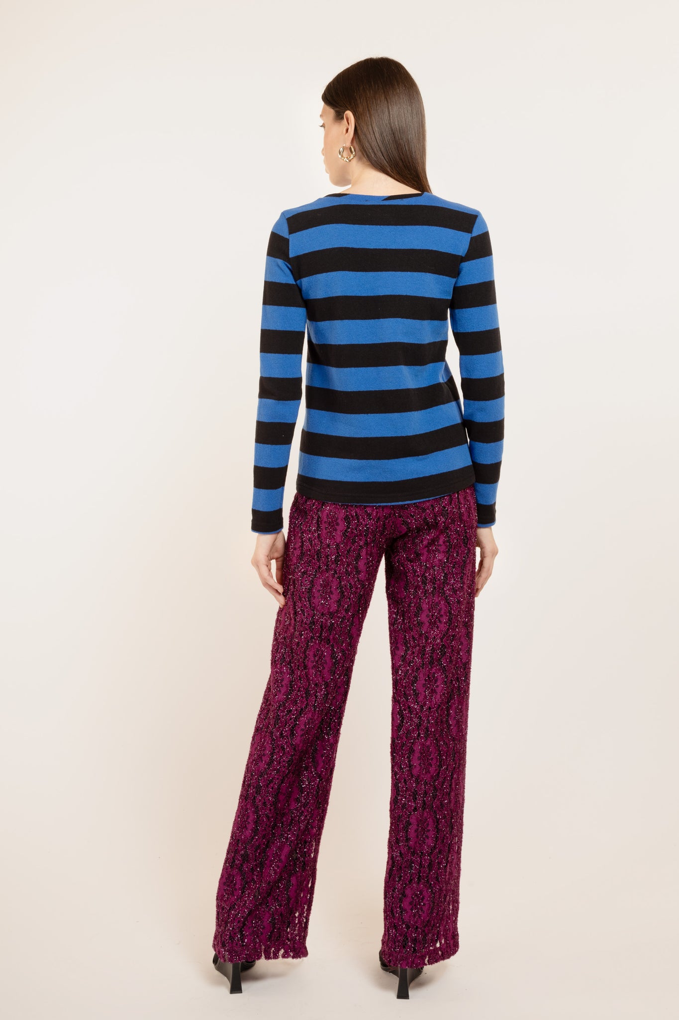 MADAGASCAR STRIPES NERO/BLUETTE