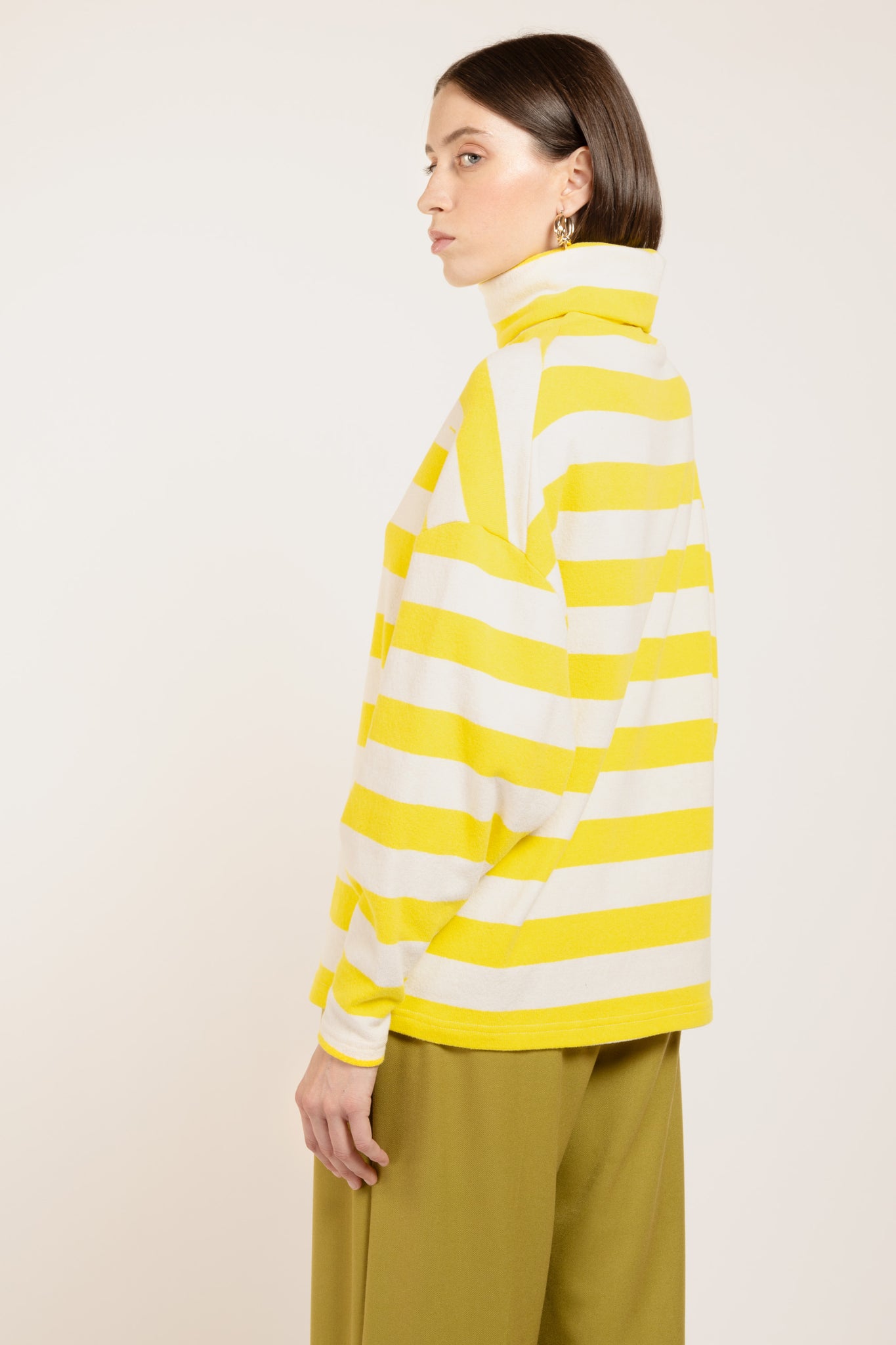 MADRID STRIPES GIALLO/PANNA