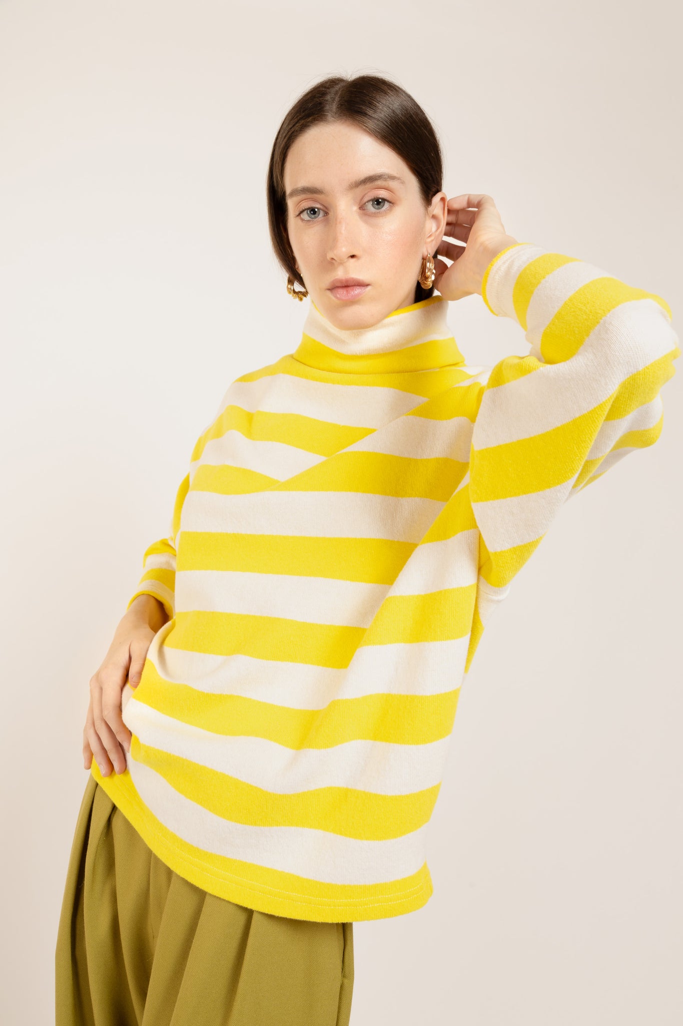 MADRID STRIPES GIALLO/PANNA