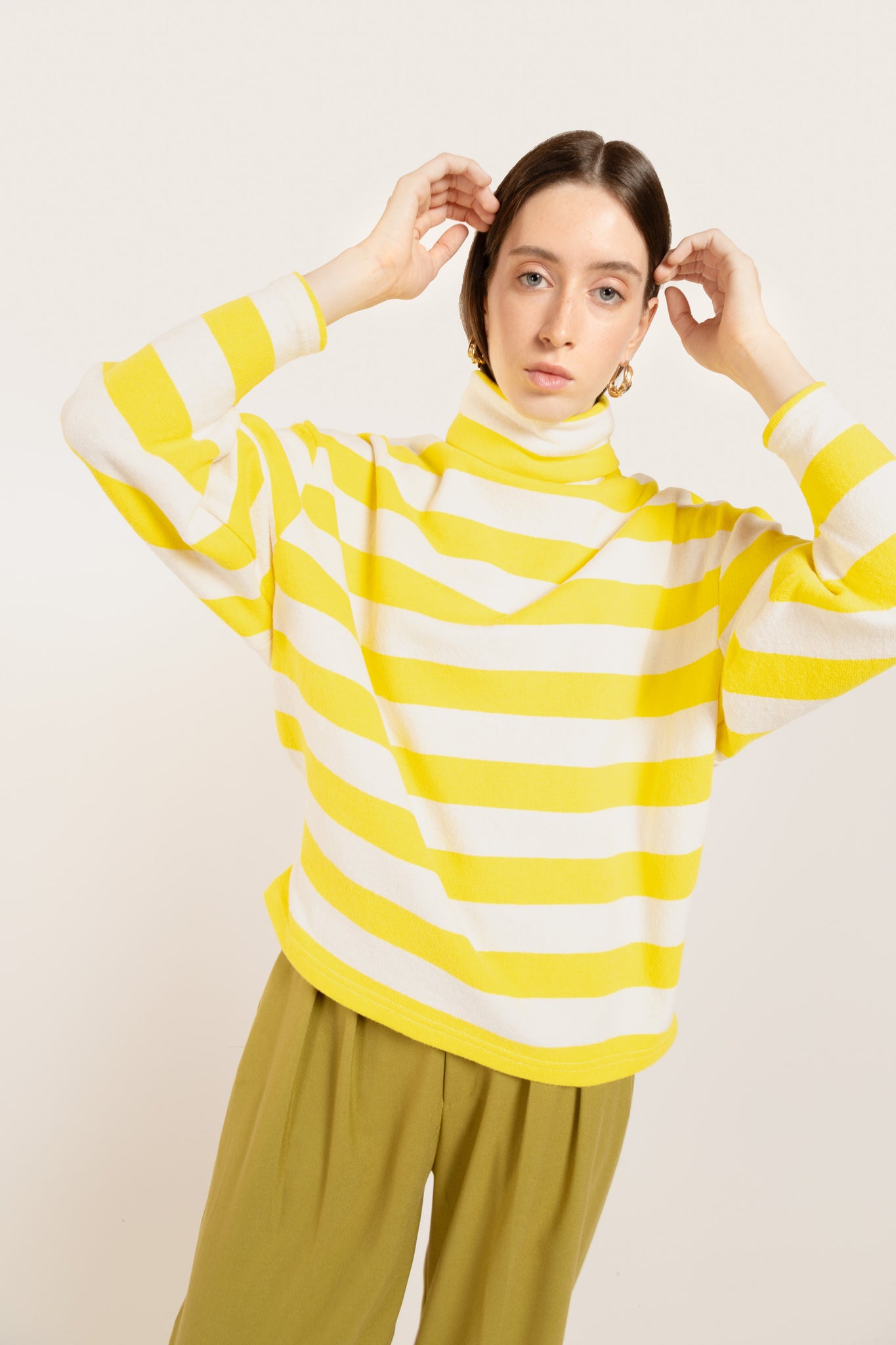 MADRID STRIPES GIALLO/PANNA