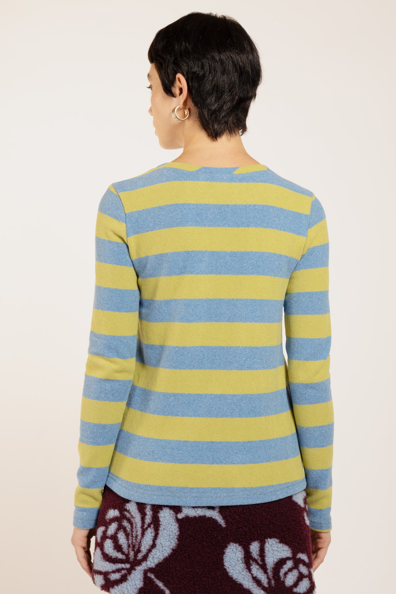 GINEVRA TEDDY FLOWER BORDEAUX/CELESTE