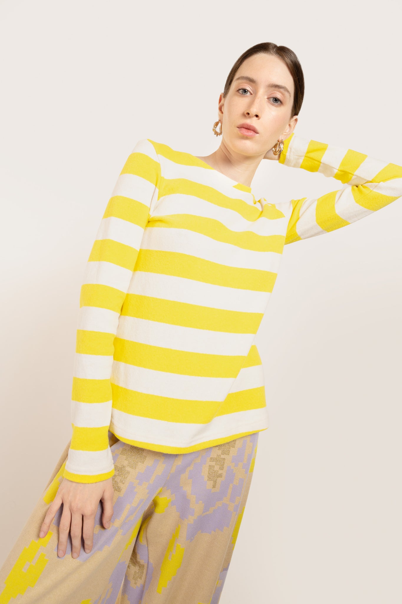 MADAGASCAR STRIPES GIALLO/PANNA