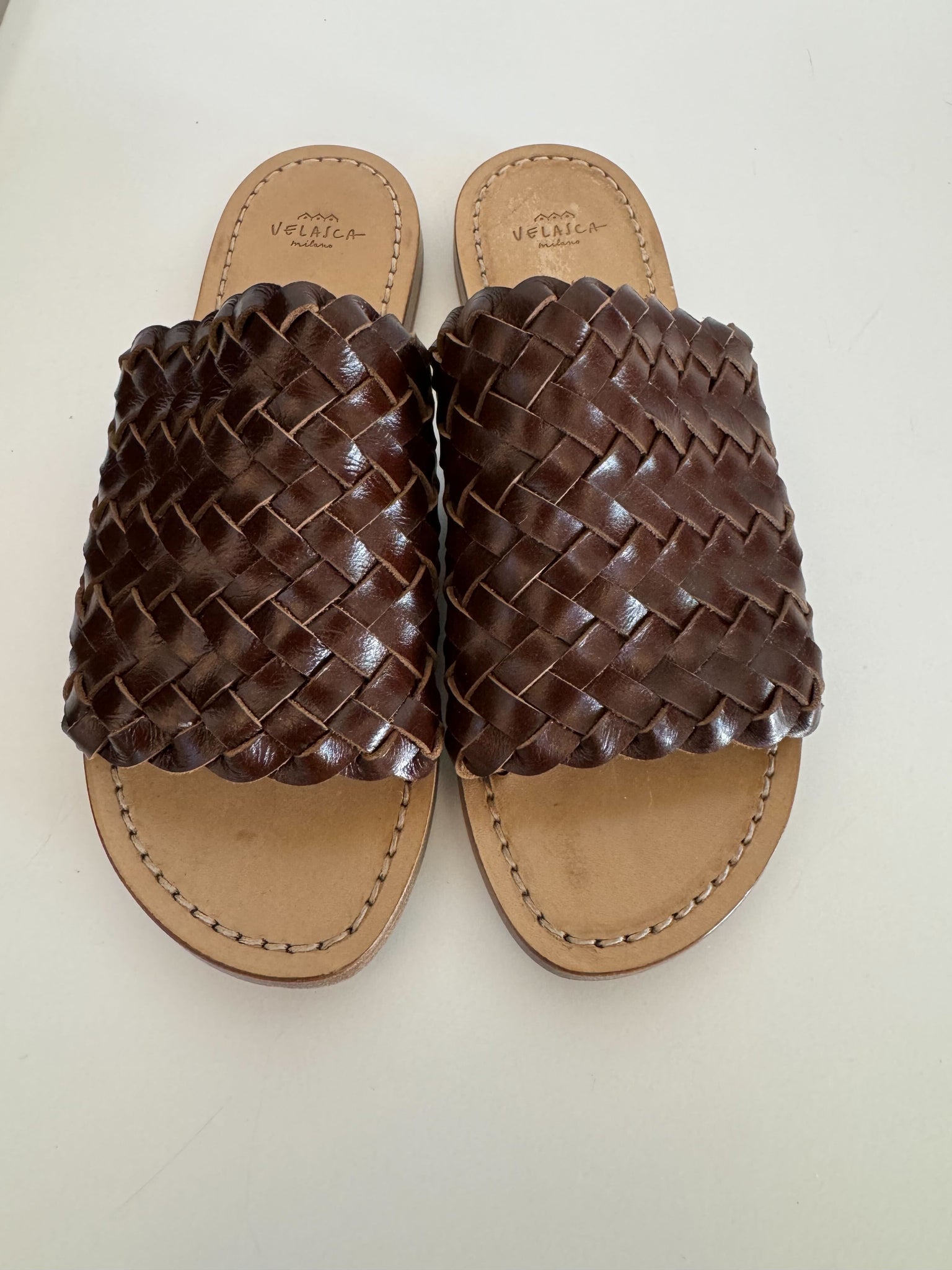 Sandali Brisetta Brown Velasca Donna