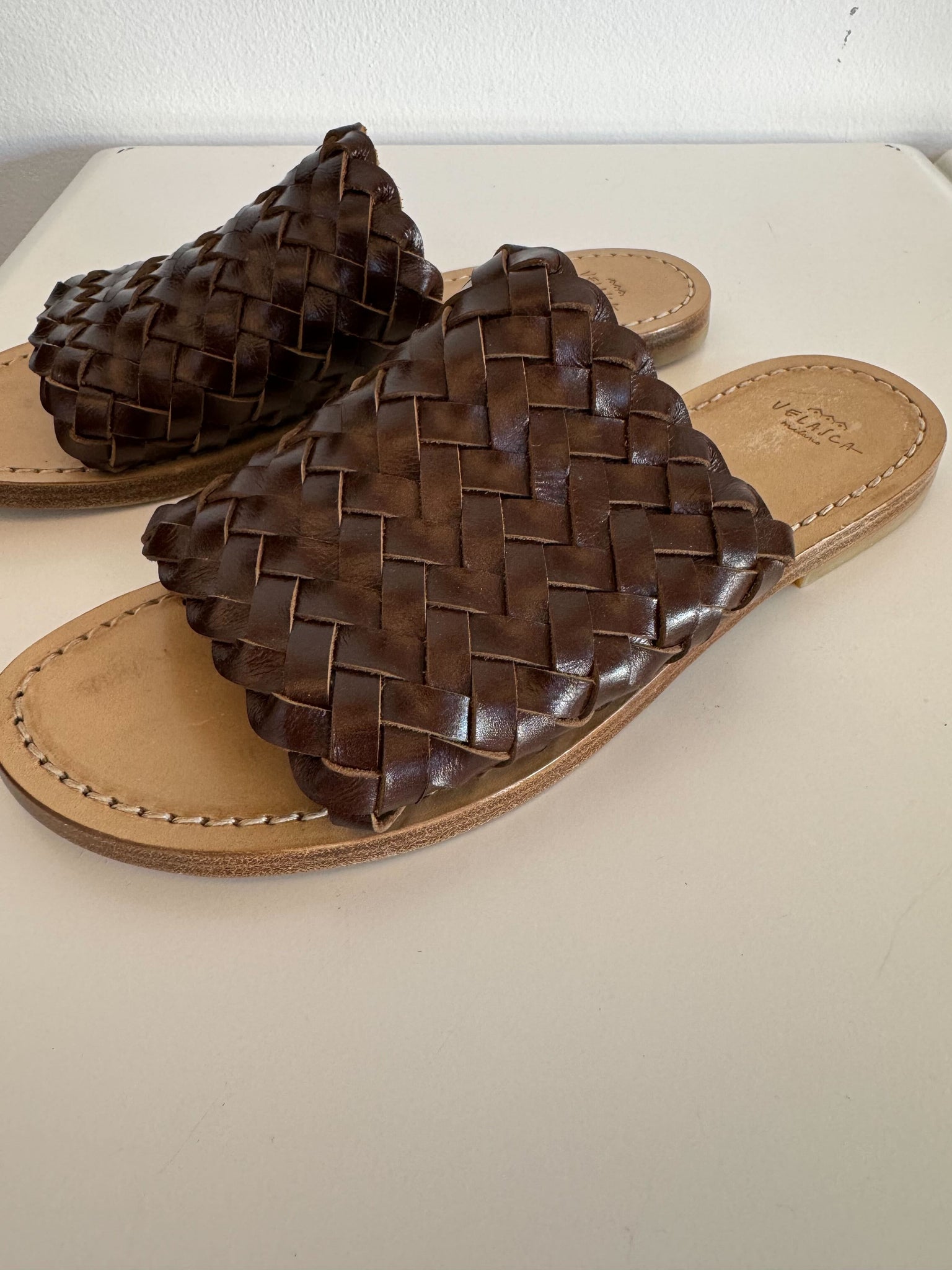 Sandali Brisetta Brown Velasca Donna