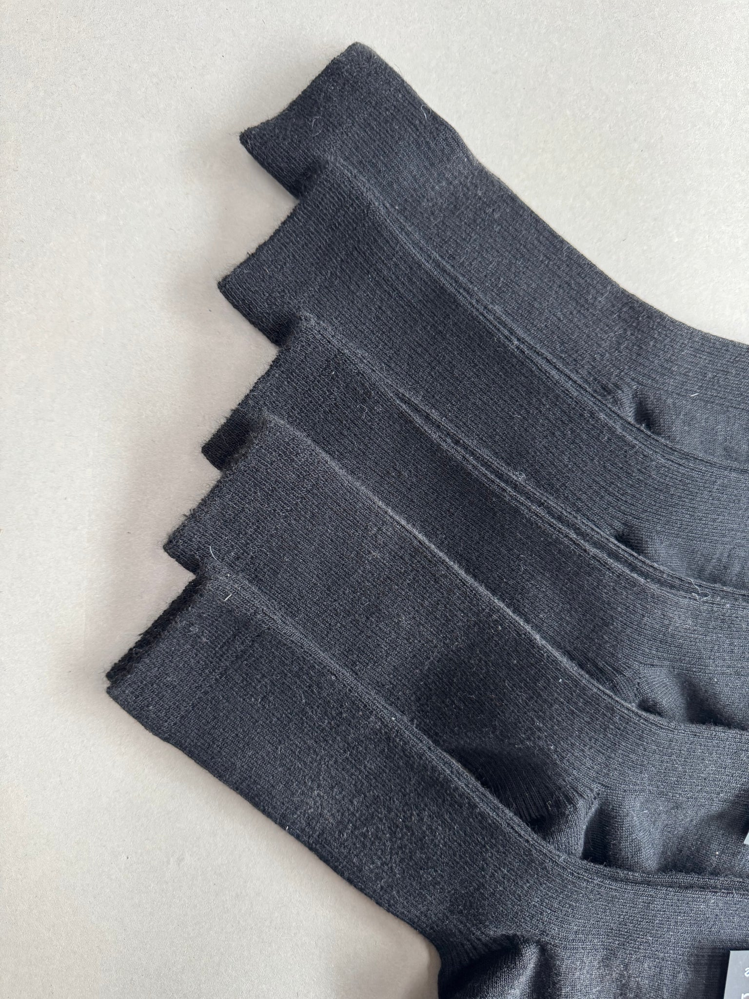 RIB PARKER (w/ merino wool)