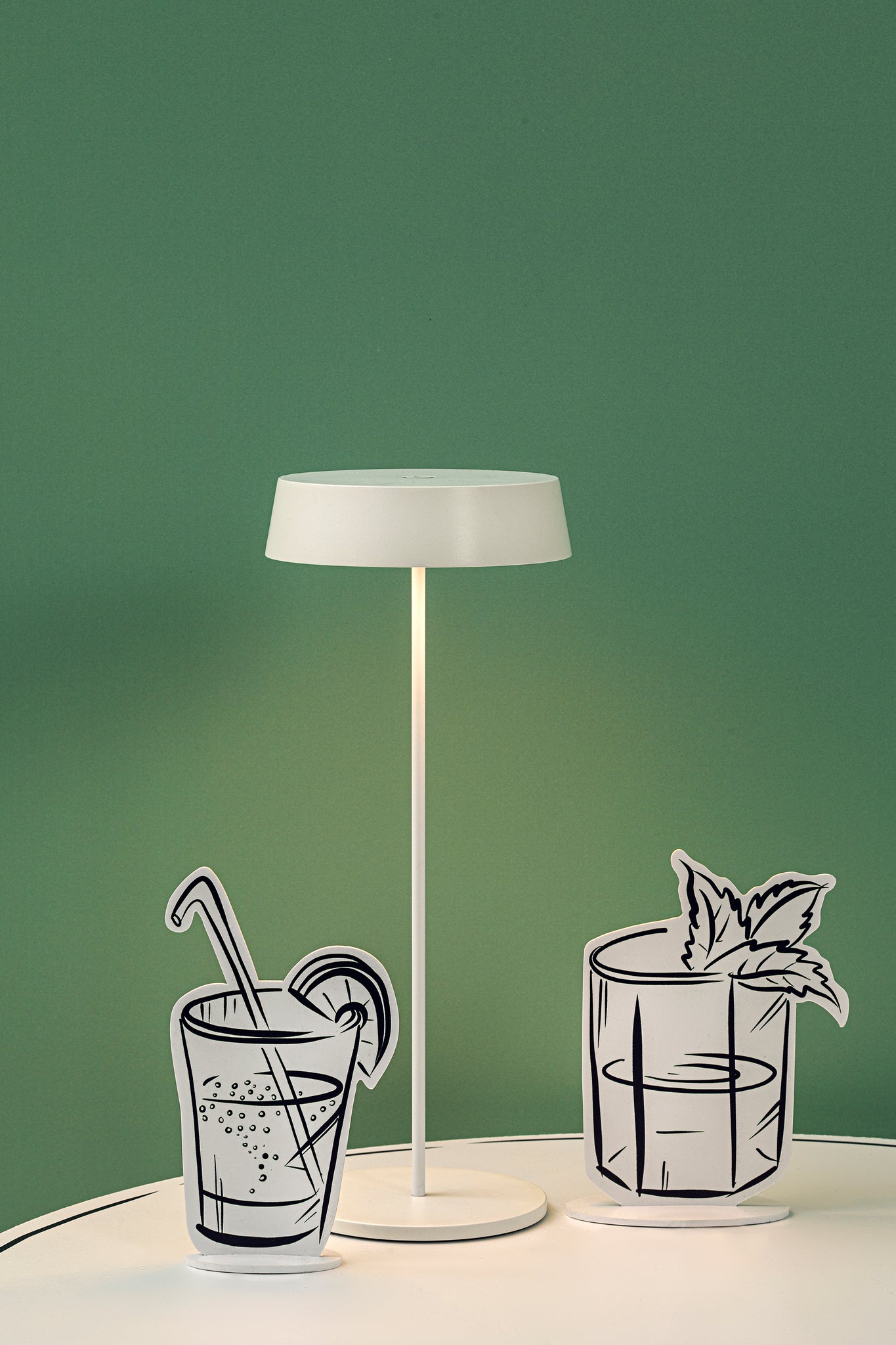 Lampada da tavolo INEMURI - Bianco