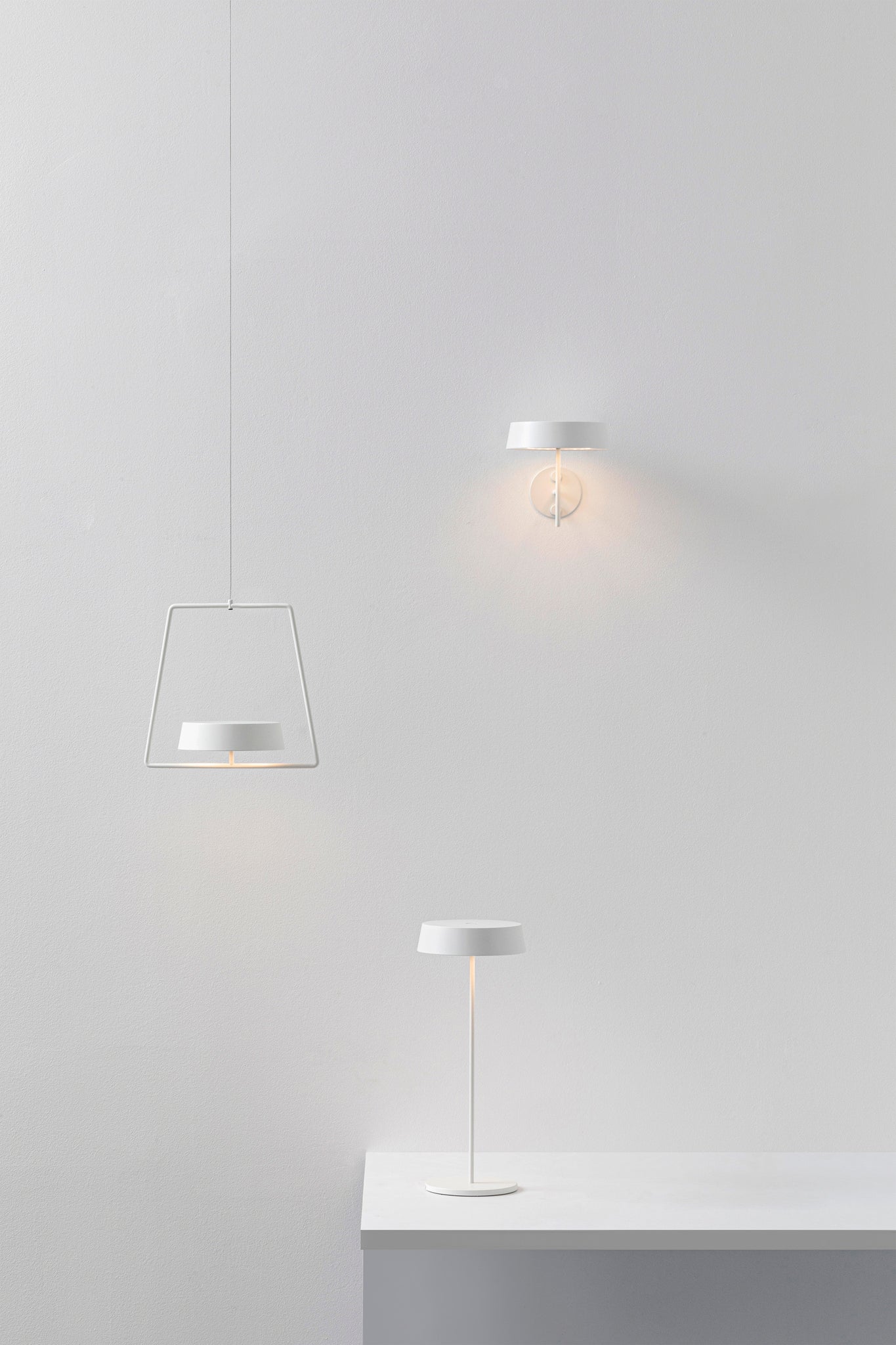 Lampada da parete INEMURI - Bianco