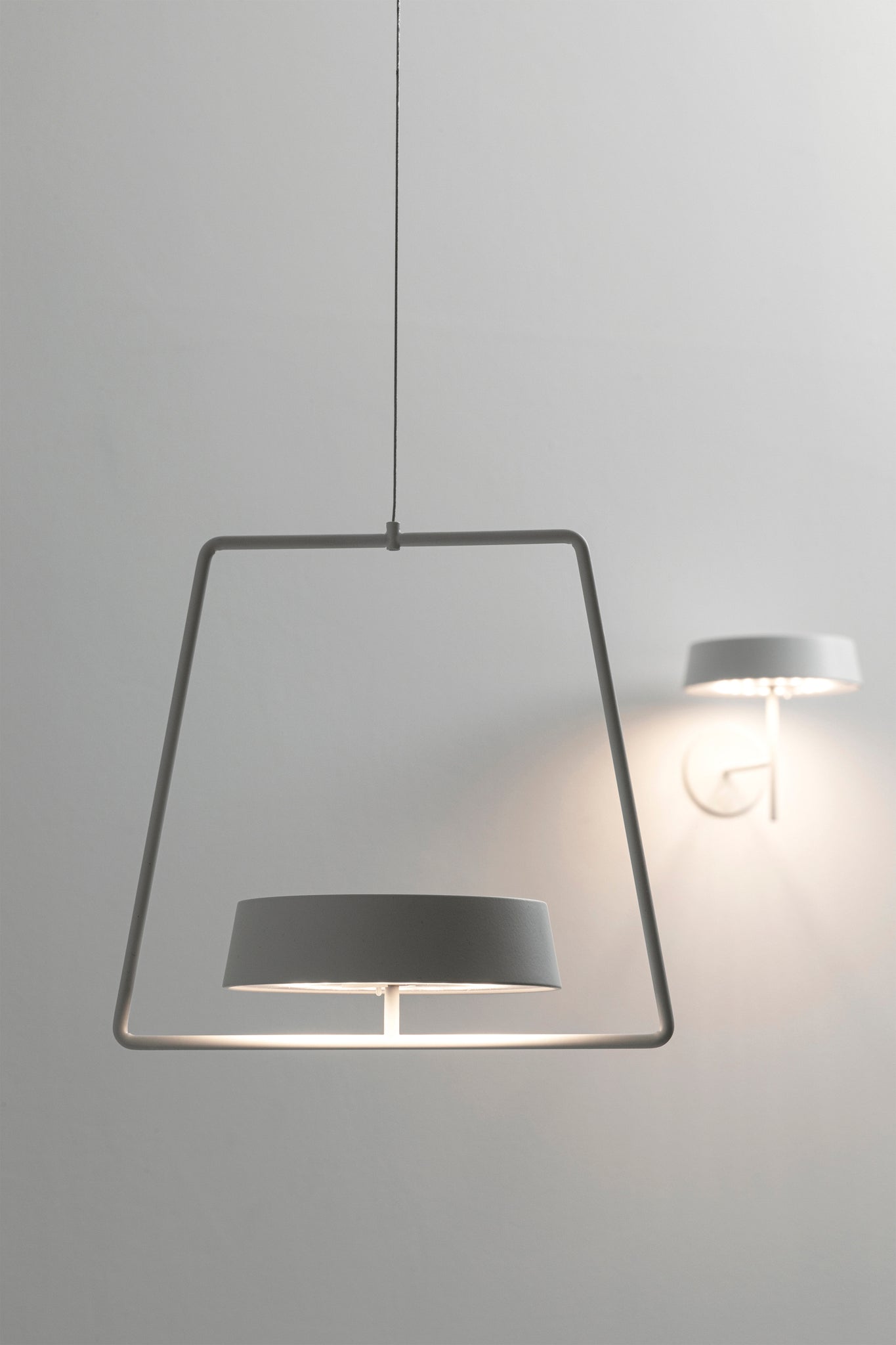 Lampada a sospensione INEMURI - Bianco