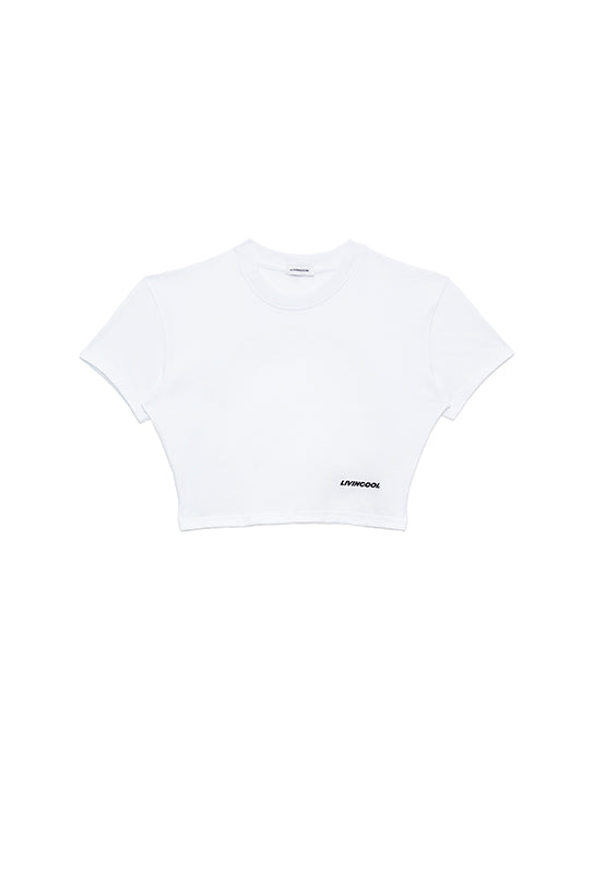 SLICK BABY TEE OFF WHITE