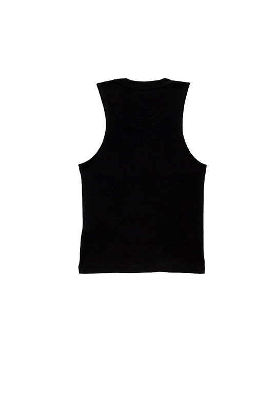 Slick Tank Top - Black - Livincool