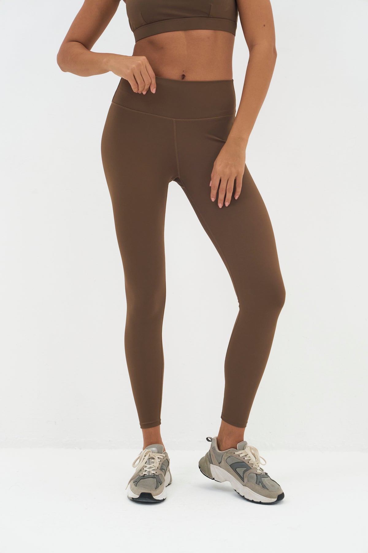 LEGGING GINEVRA MARRONE