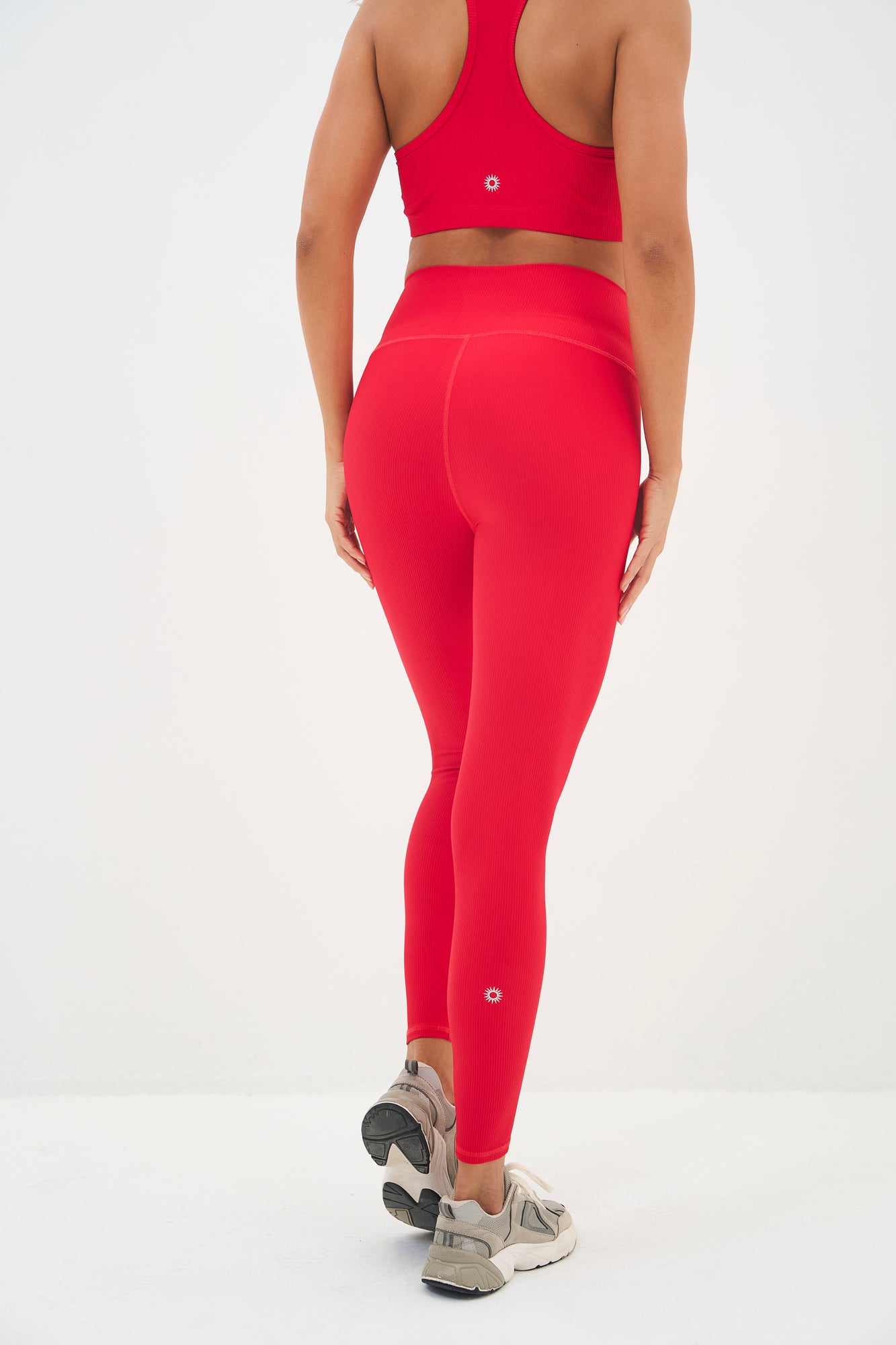 Leggings Lotus - Rosso
