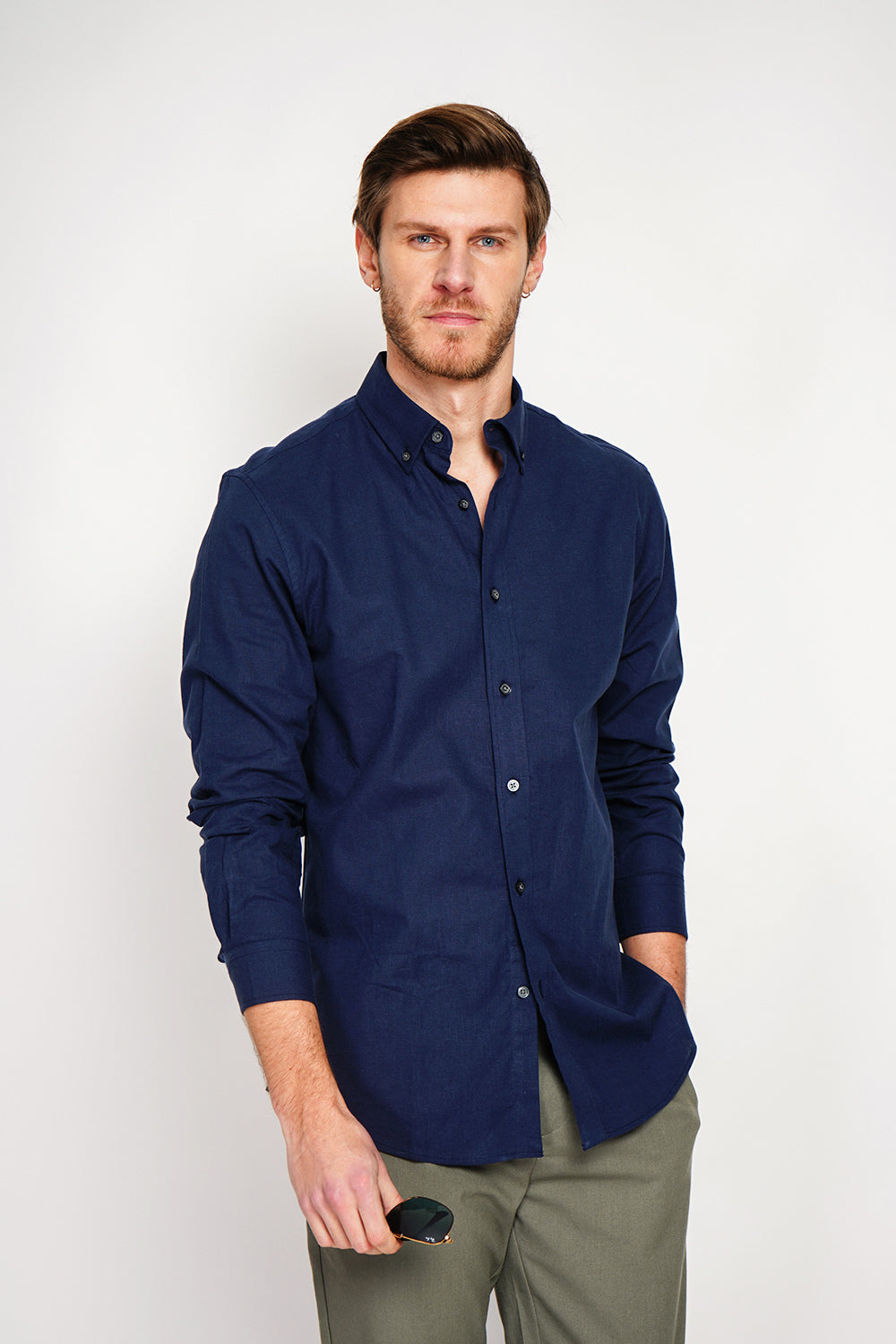 Camicia Blu Navy