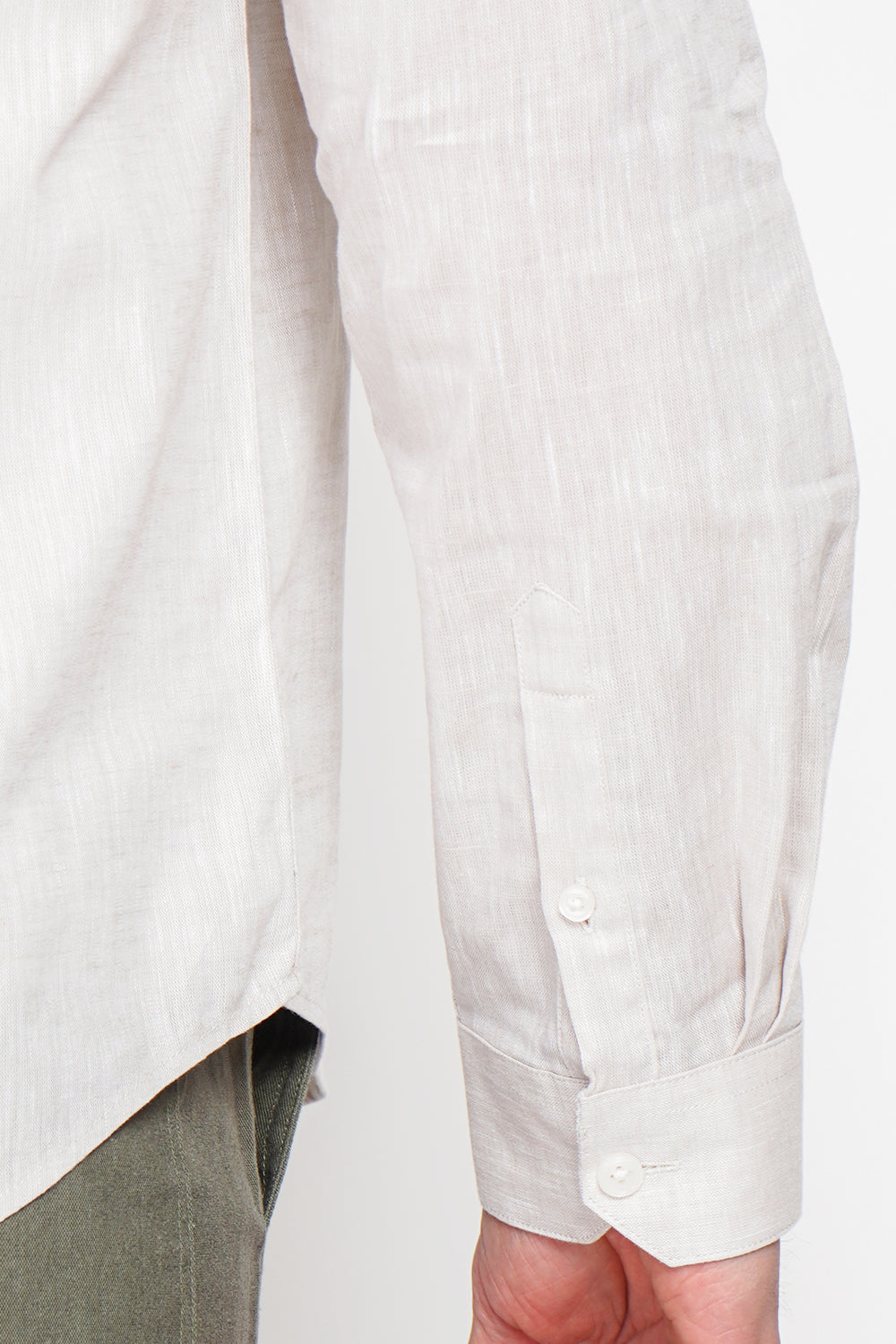 Camicia con collare italiano colore Biancheria