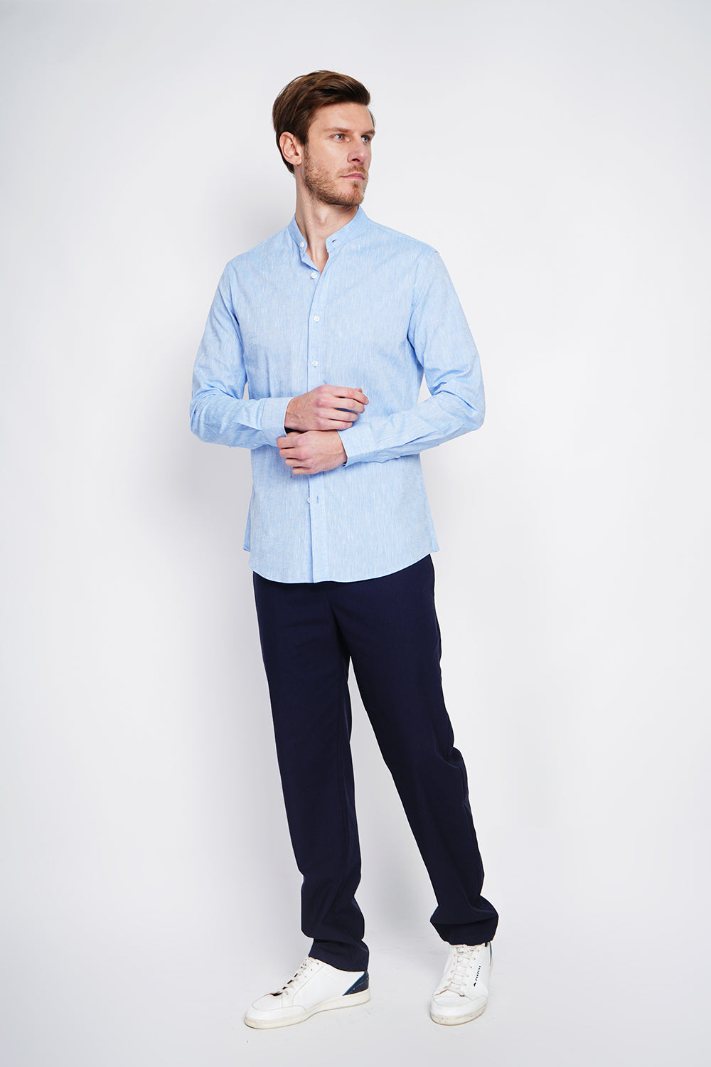 Camicia Blu Azzurro