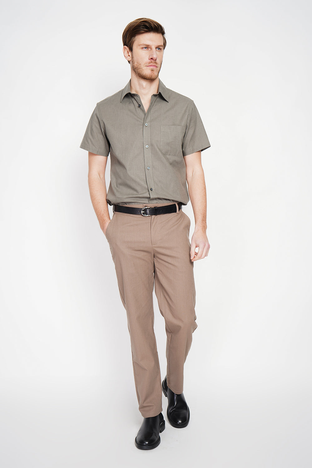 Camicia con tasca Cachi