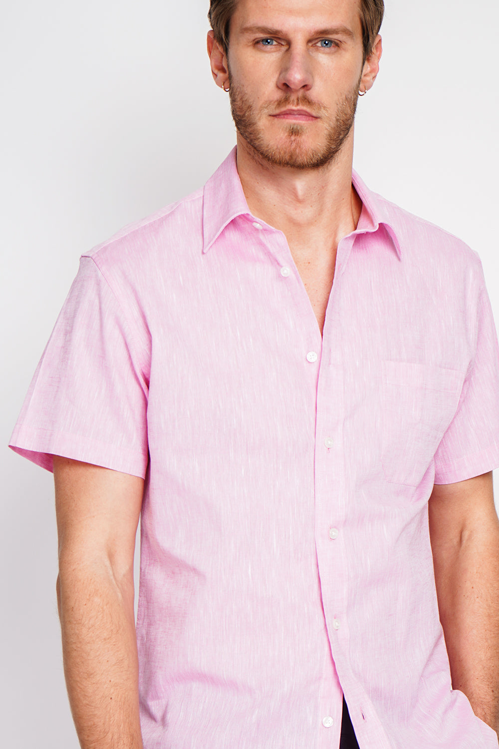 Camicia con tasca Rosa