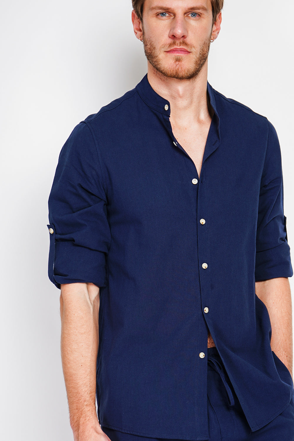 Camicia colore Blu navy