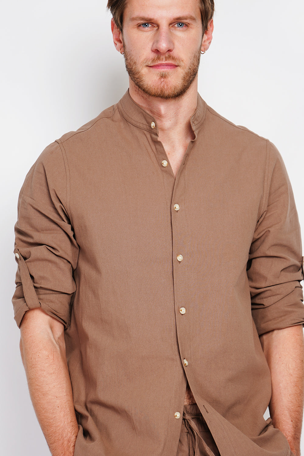 Camicia colore Marrone