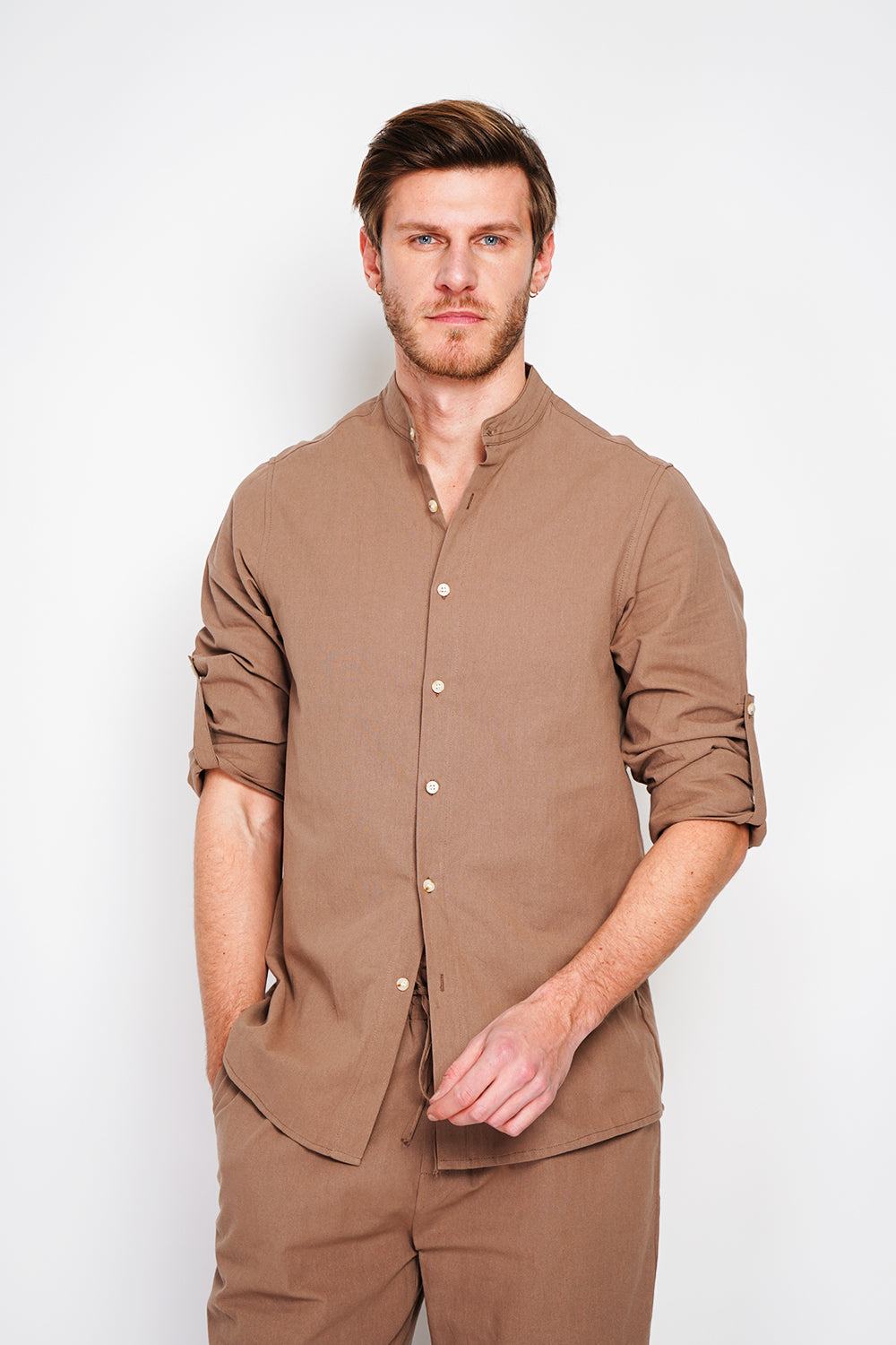 Camicia colore Marrone