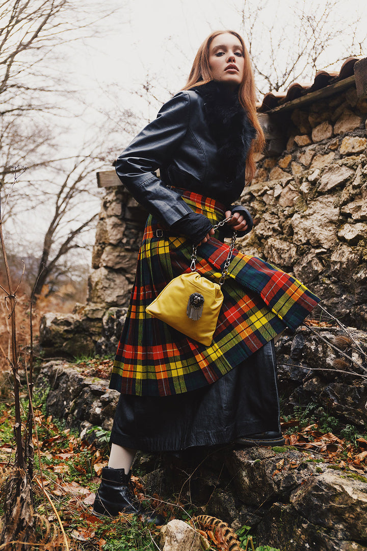 LUDO POUCH LIME