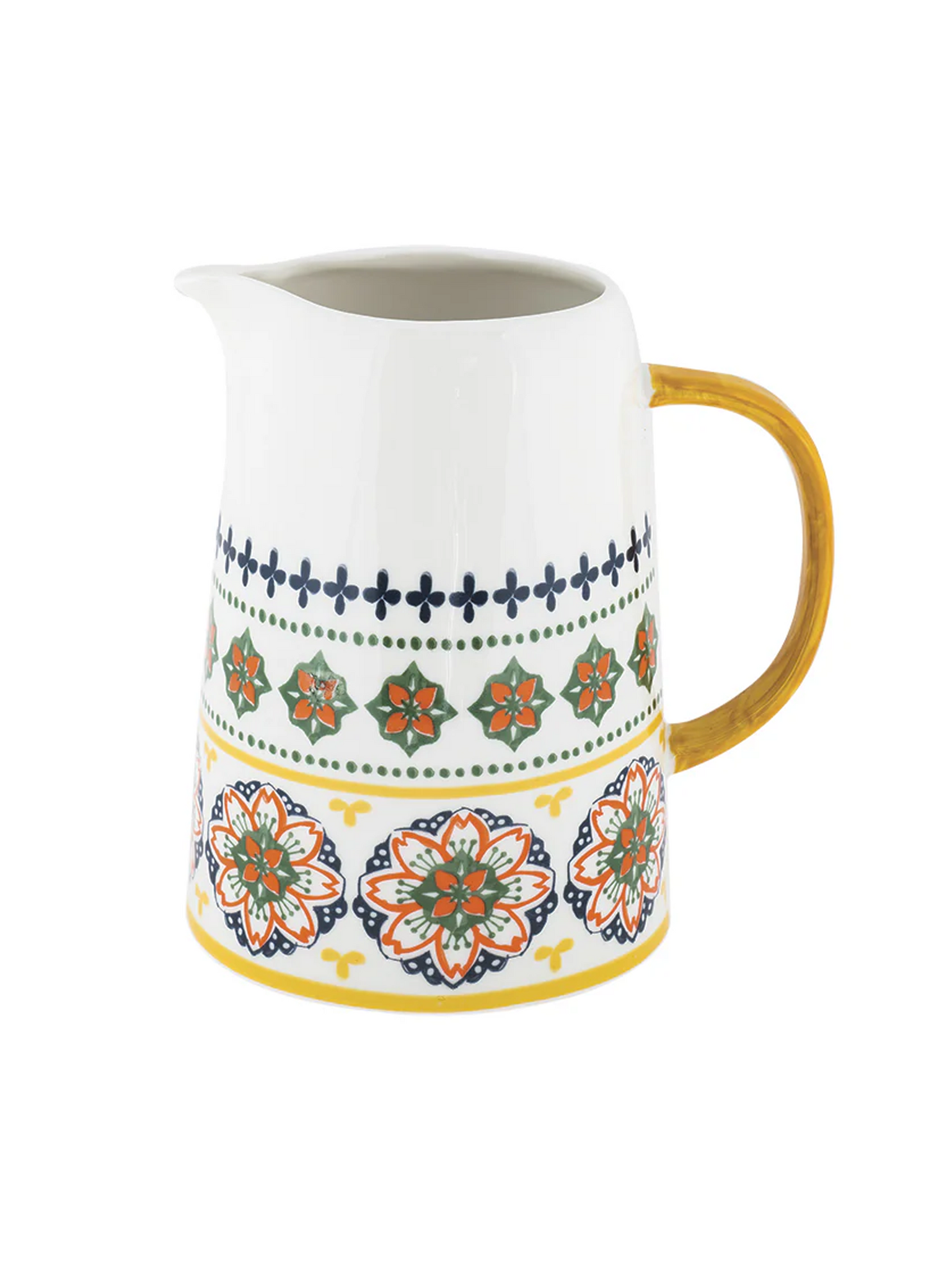 Brocca Gardeny giallo new bone china 84185 cm 17,8x13x17,8