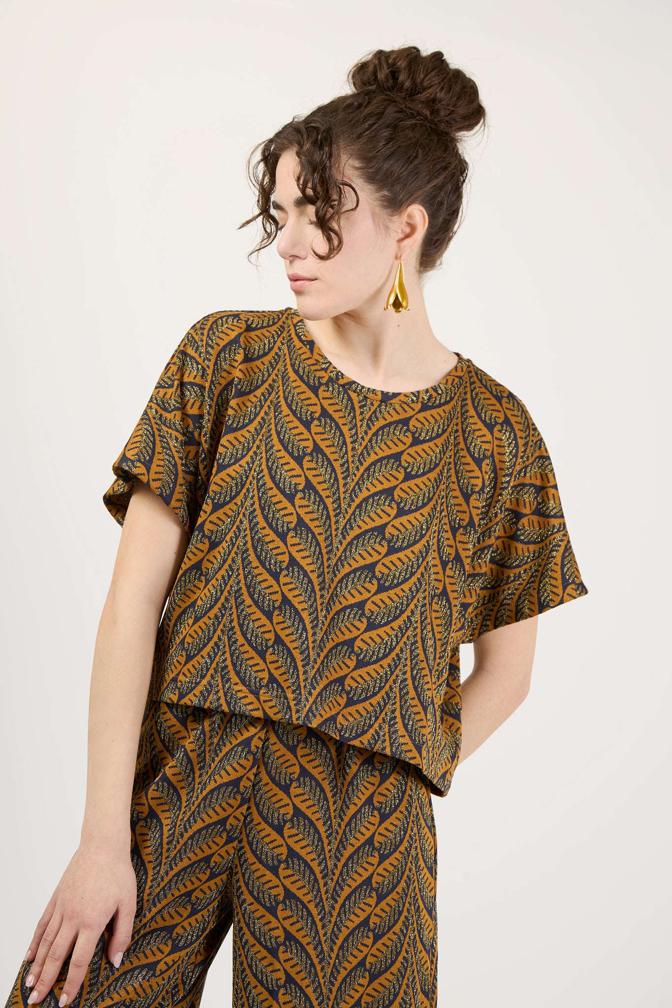 MARGOT LEAF COGNAC