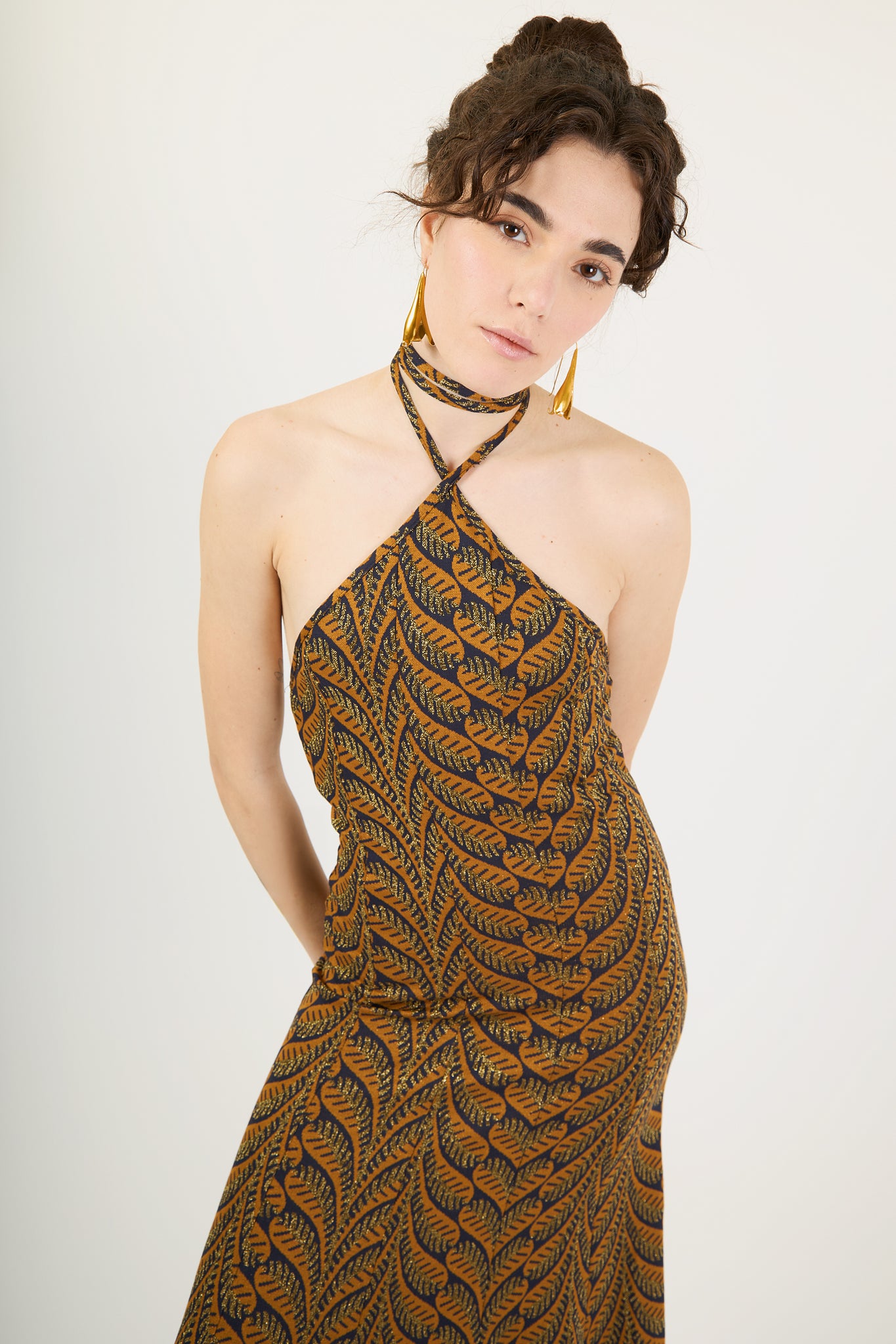 ALENA LEAF COGNAC
