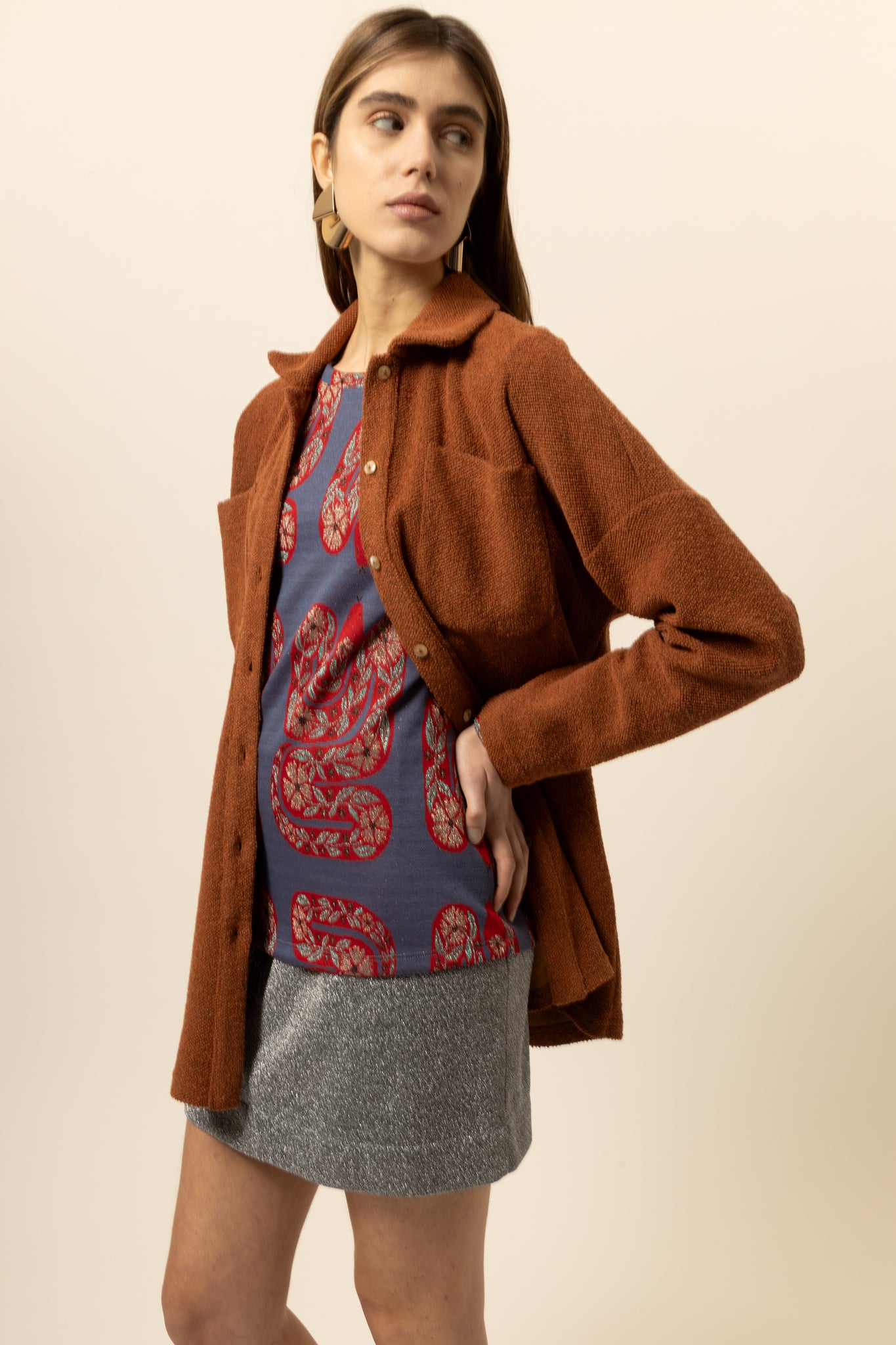 GLENDA - LUREX ARGENTO NERO