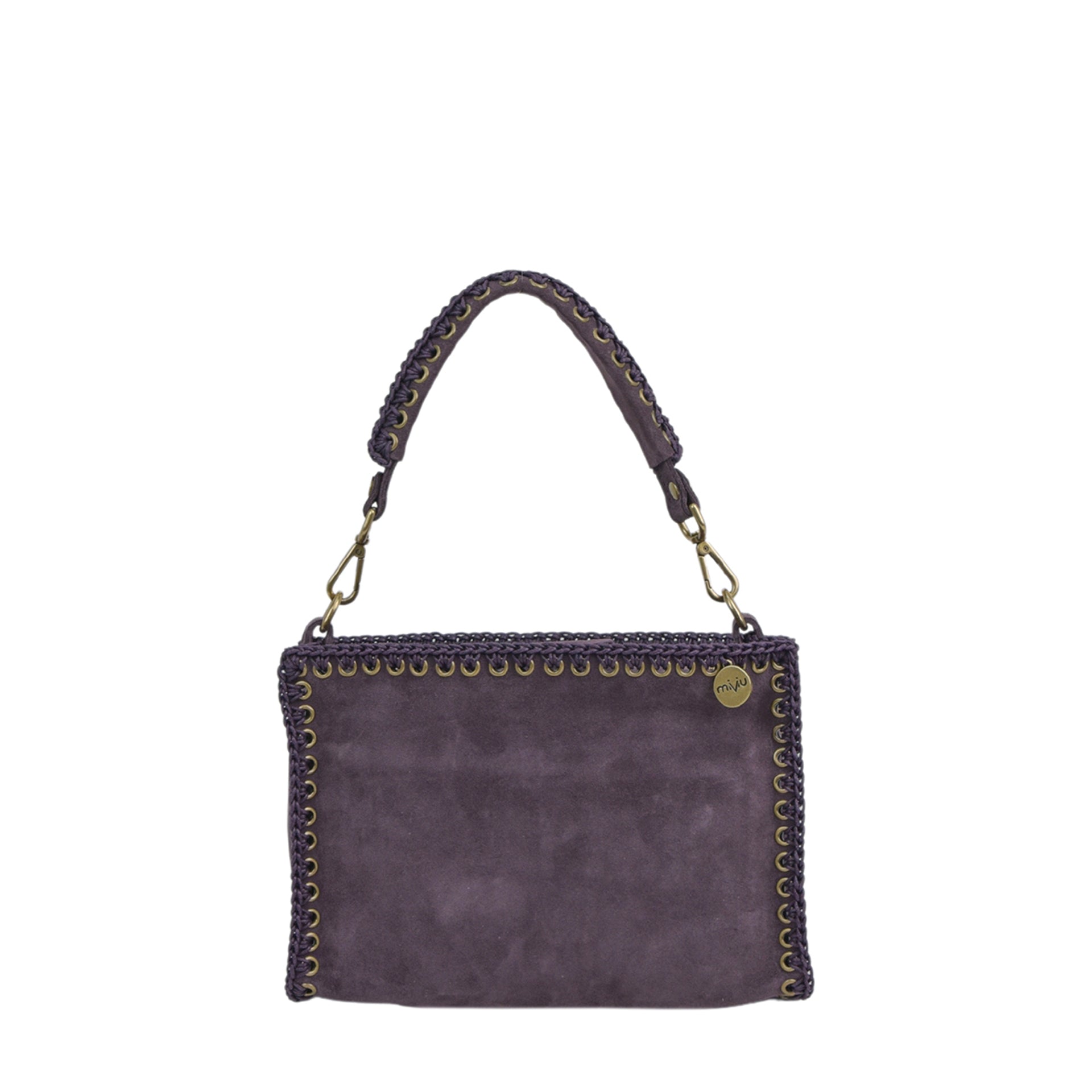 LIA - SUEDE MELANZANA