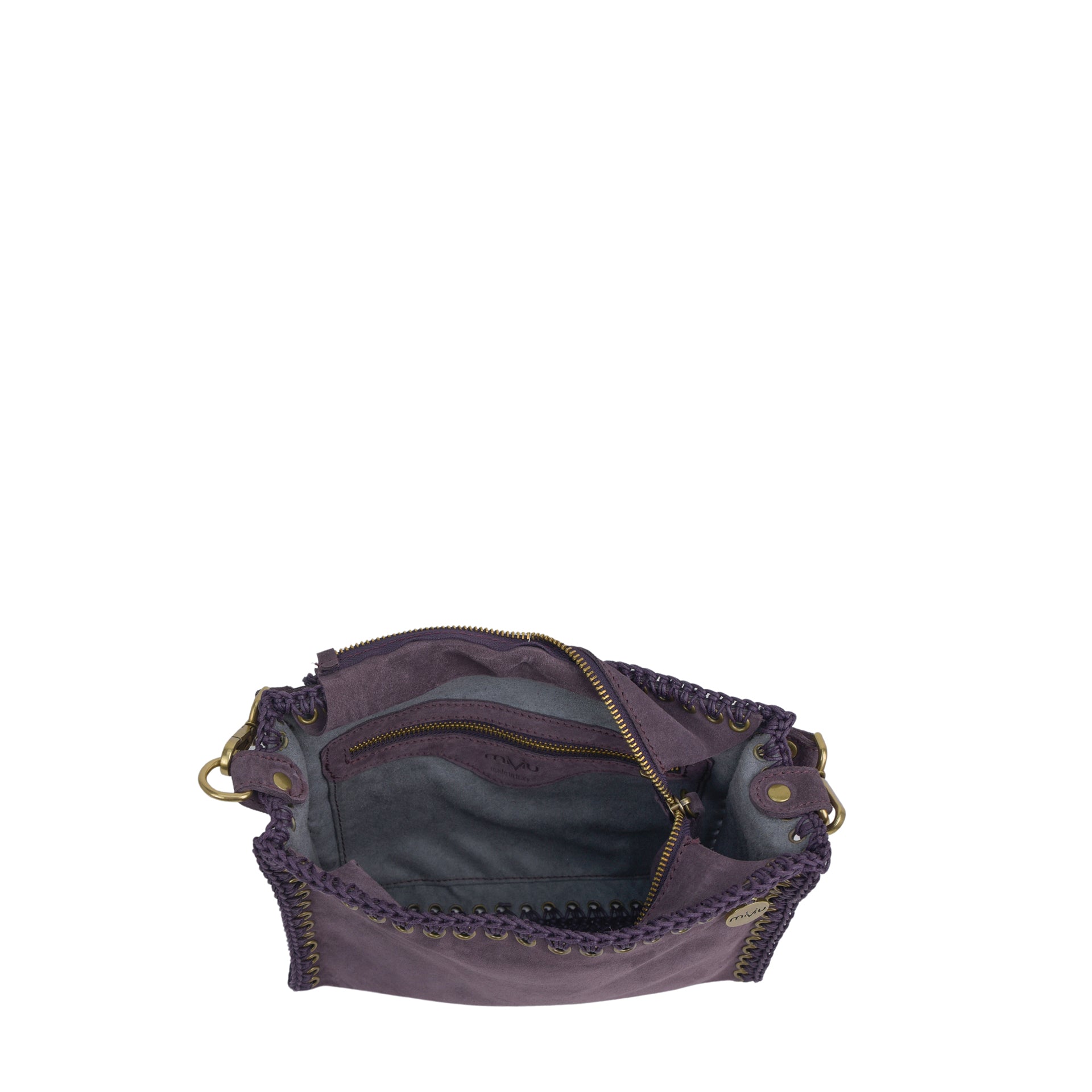 LIA - SUEDE MELANZANA