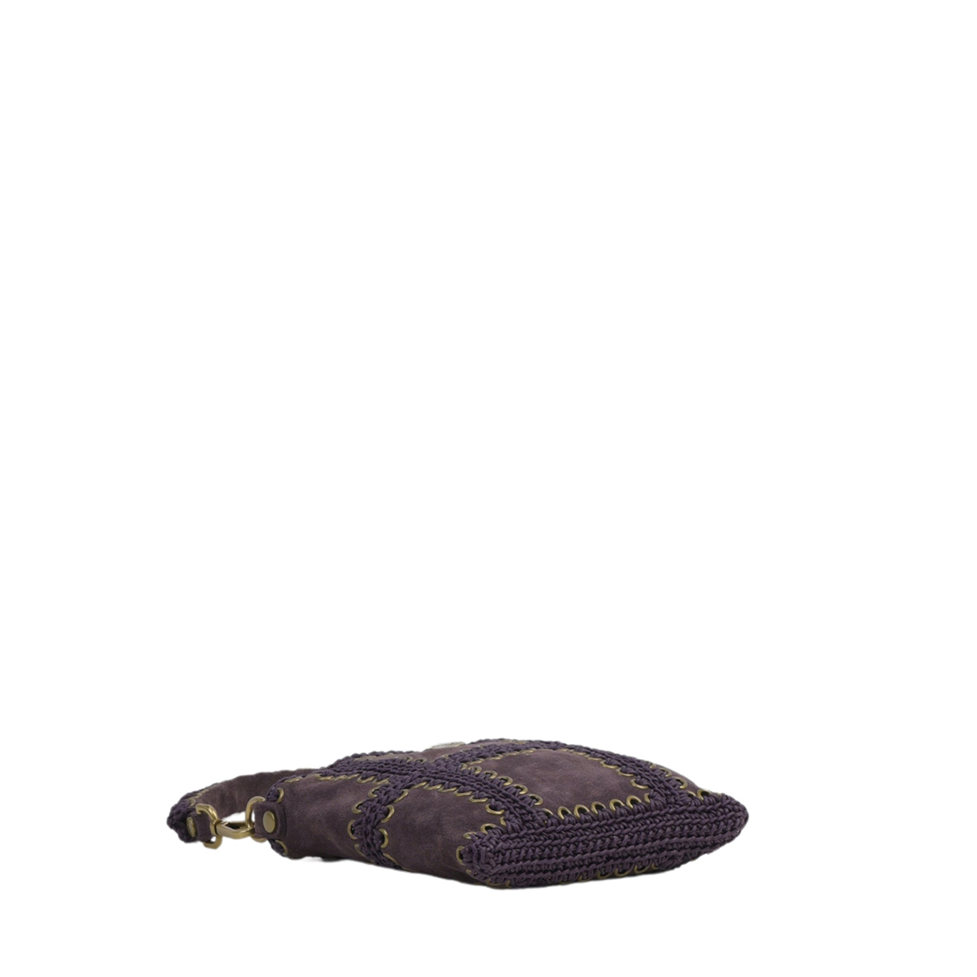 CLARA - SUEDE MELANZANA