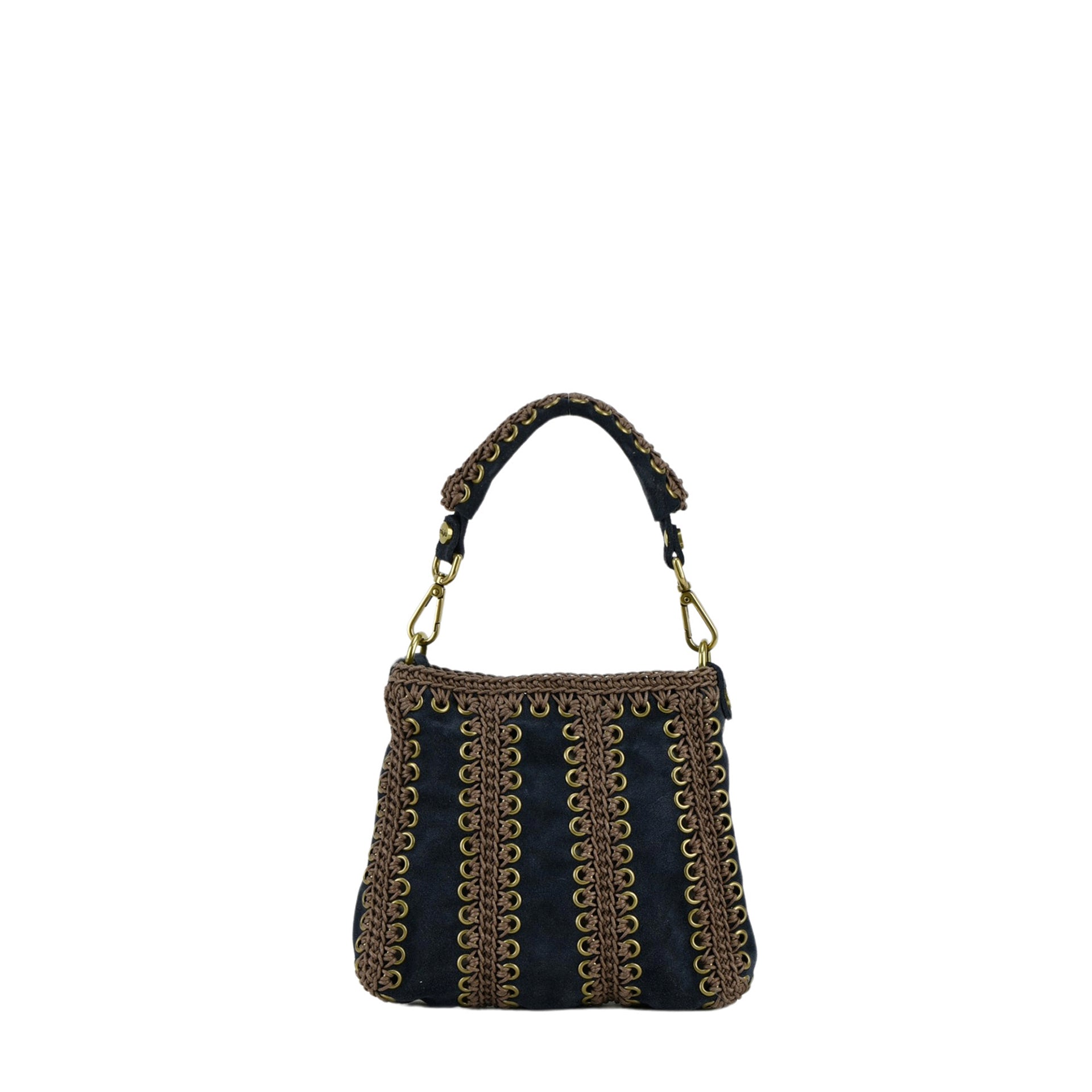 GAIA - SUEDE NAVY-Nocciola