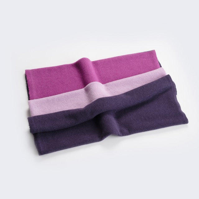 Sciarpa "Tricot Leggera"colore nuance di viola