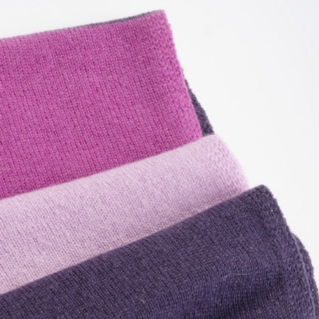 Sciarpa "Tricot Leggera"colore nuance di viola