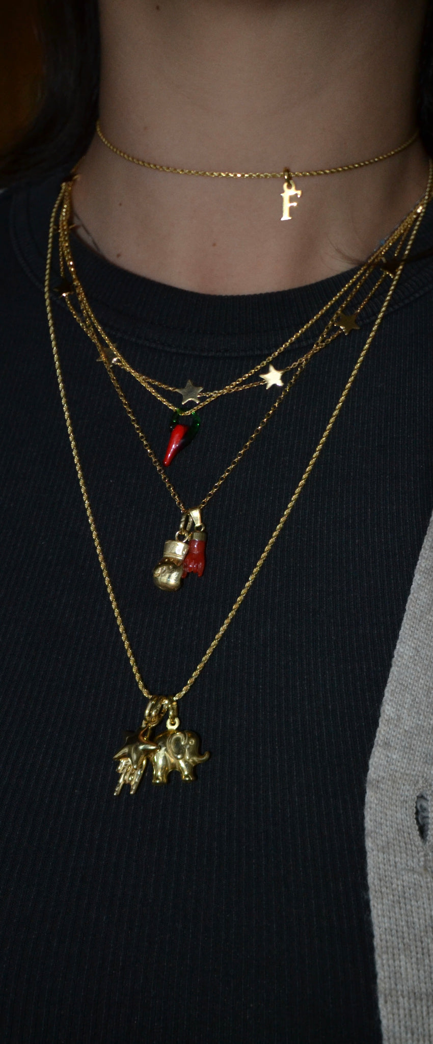 MULTISTAR NECKLACE