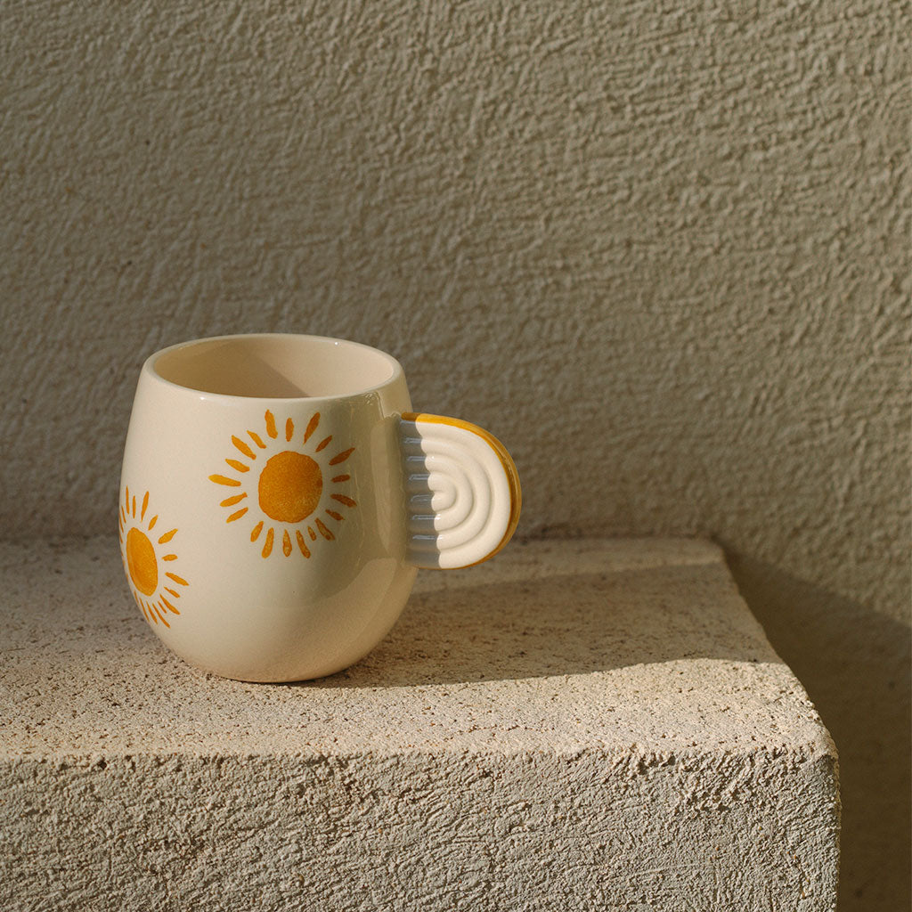 Tazza in ceramica Amber - Sun