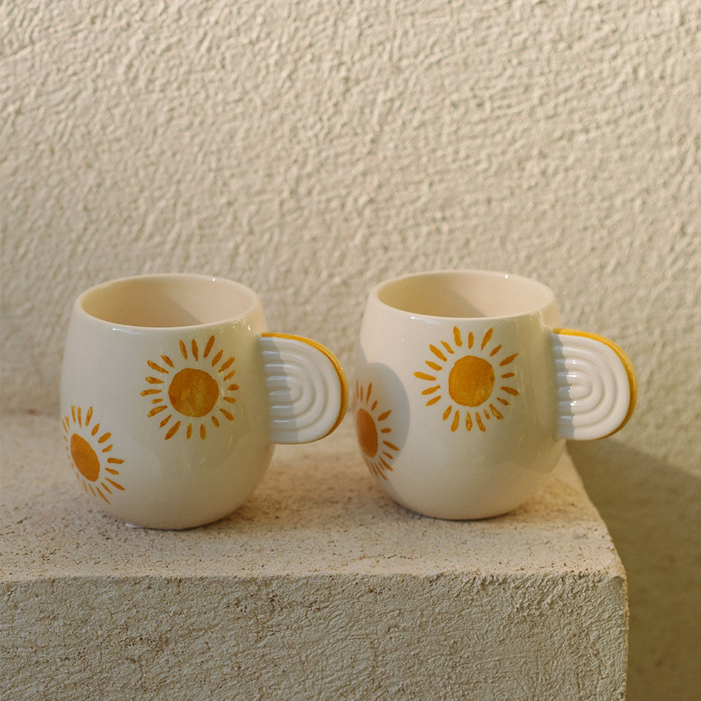 Tazza in ceramica Amber - Sun