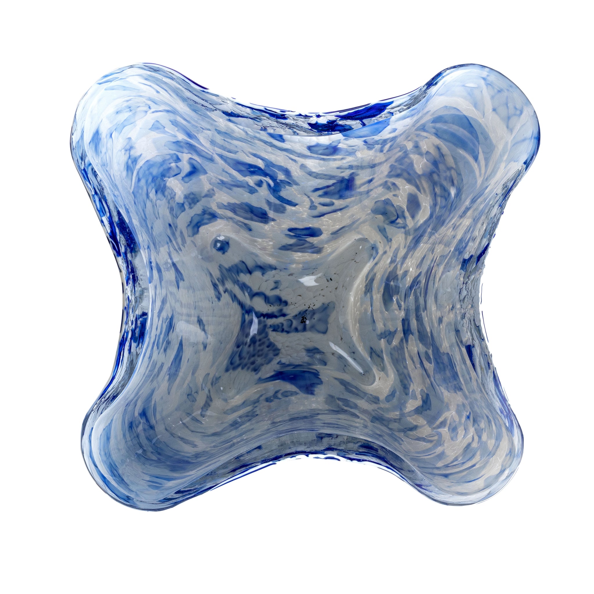 Nougat Blue Bucket Vase