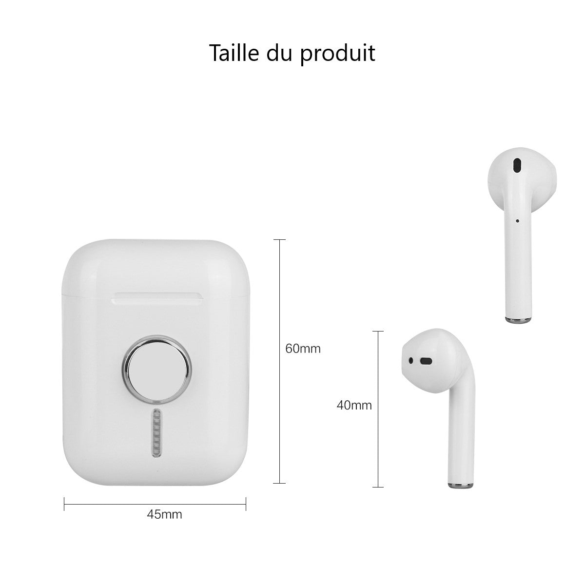 AURICOLARI BLUETOOTH WIRELESS E FINDGET SPINNER