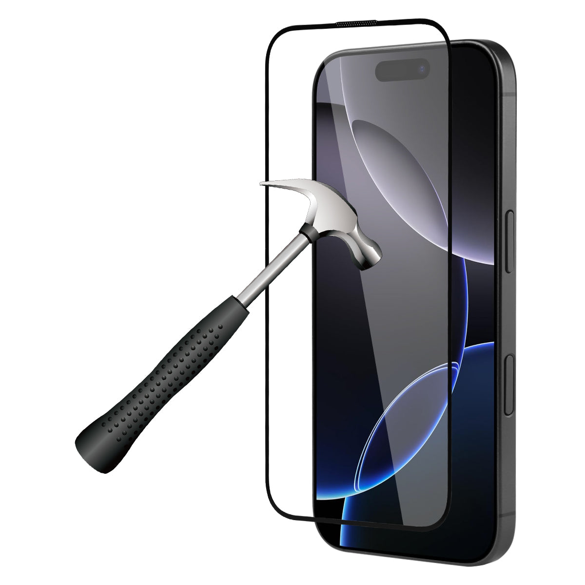 Pellicola Protettiva In Vetro Temperato Platino Per Iphone 16Pro - Antipolvere, Senza Bolle E Ad Alta Resistenza - Trasparente