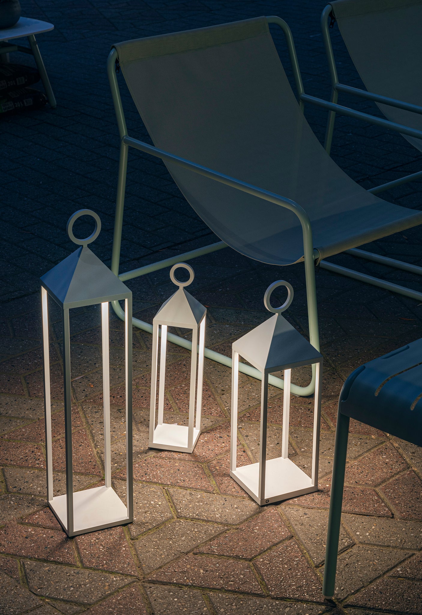 Lampada da tavolo PIC-NIC - Corten